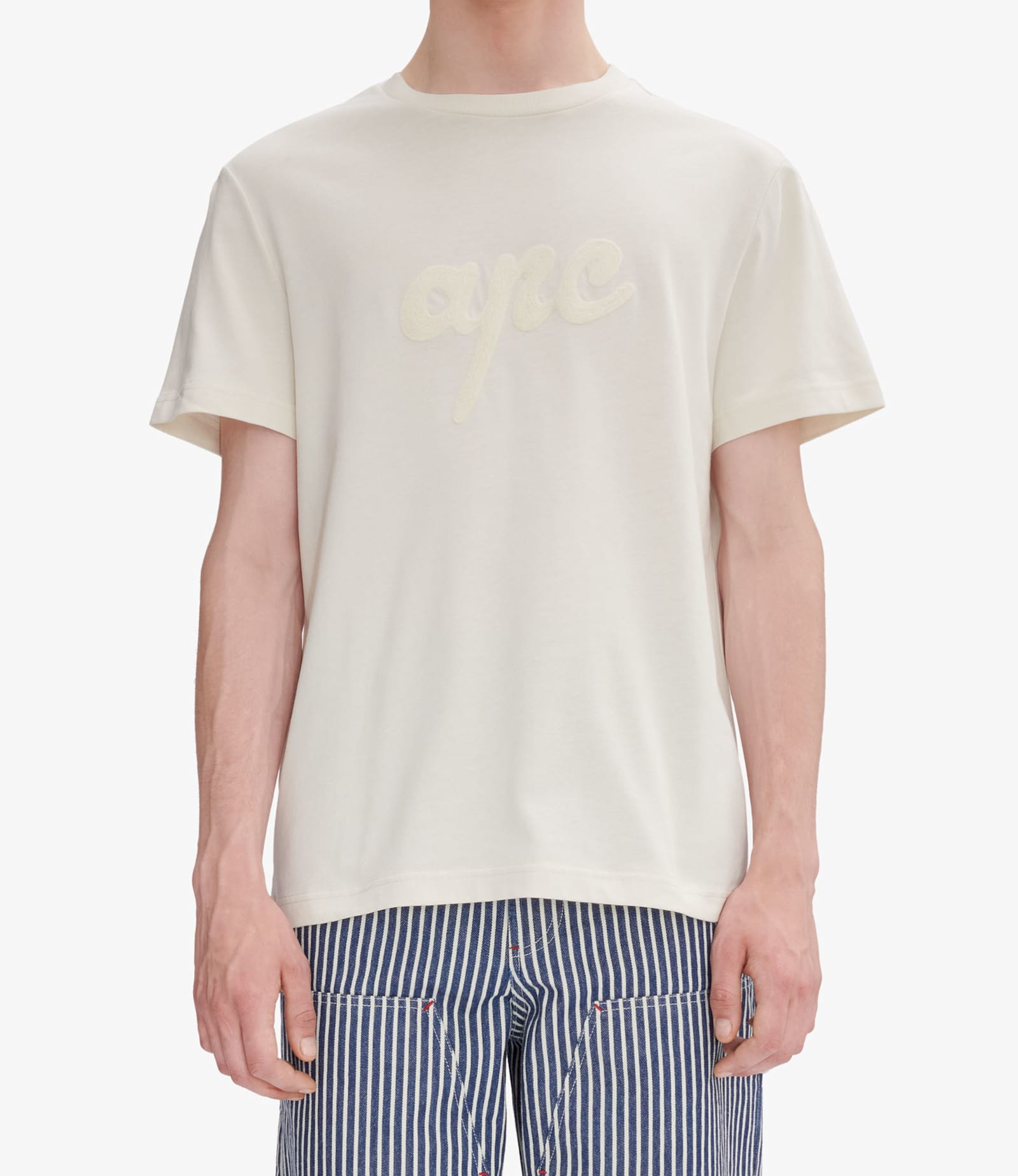 Apc T-shirt Lenny In Aae Mastic