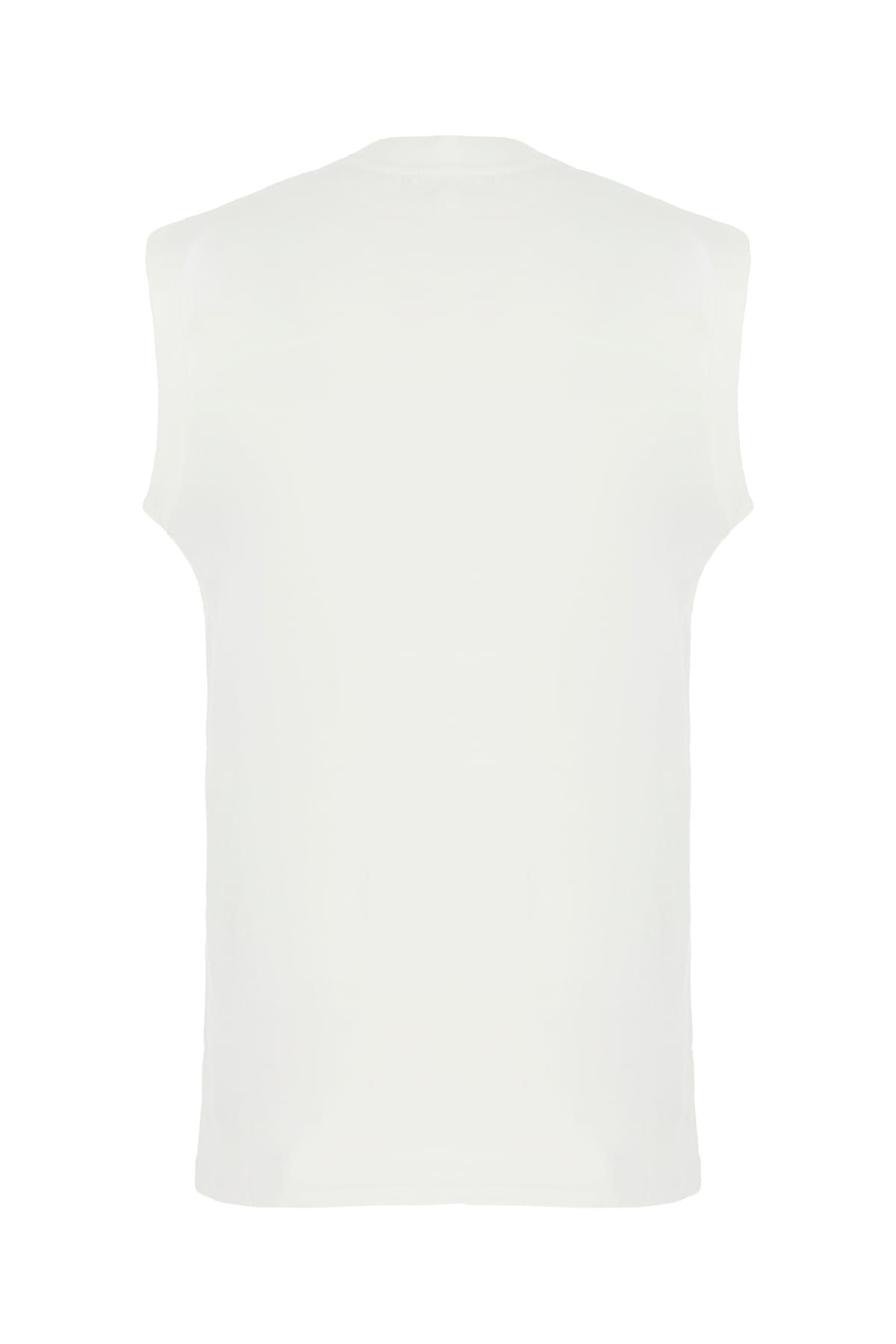 Shop Maison Margiela White Cotton Top In 961