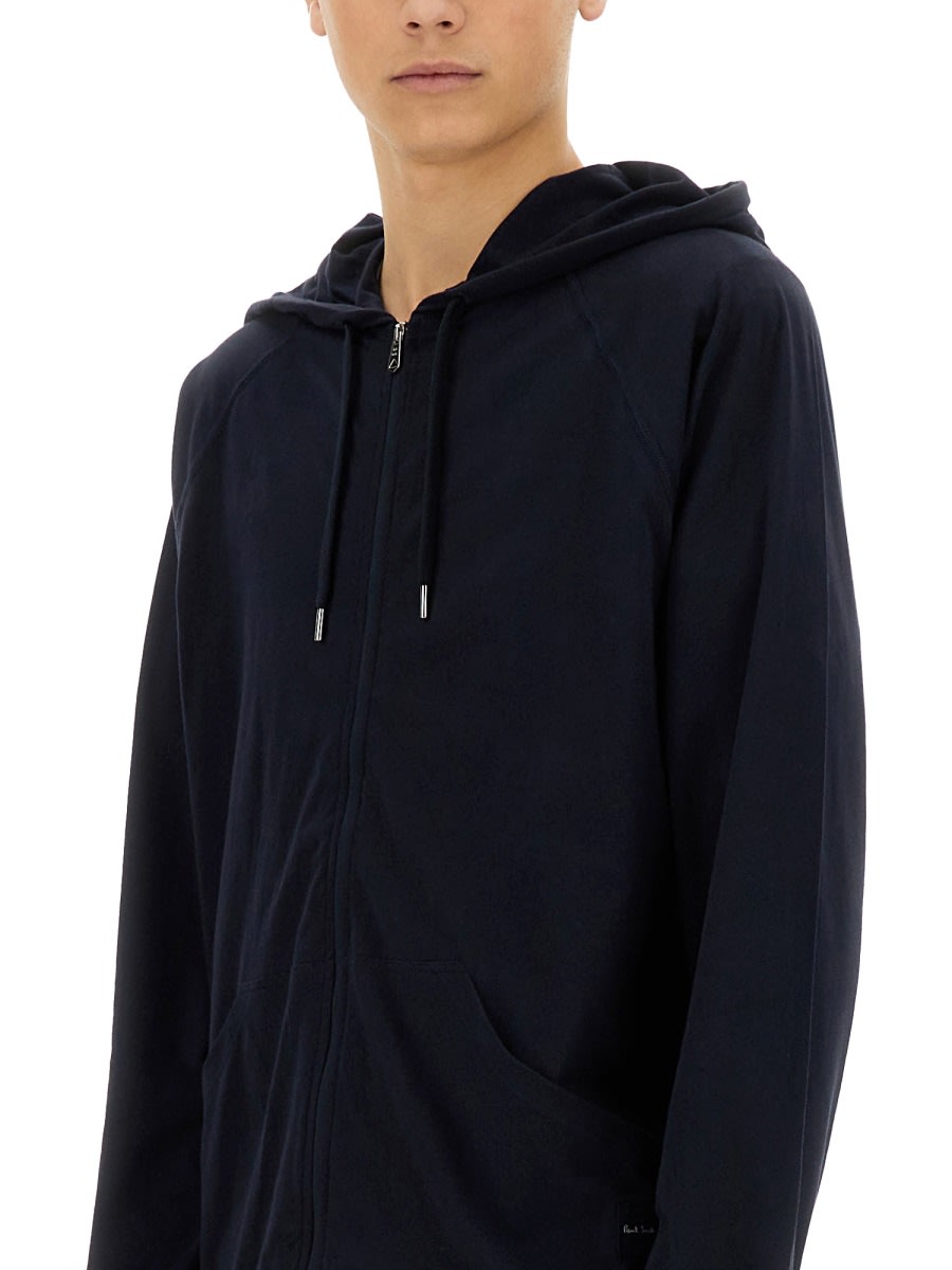 Shop Paul Smith Hoodie In Blue