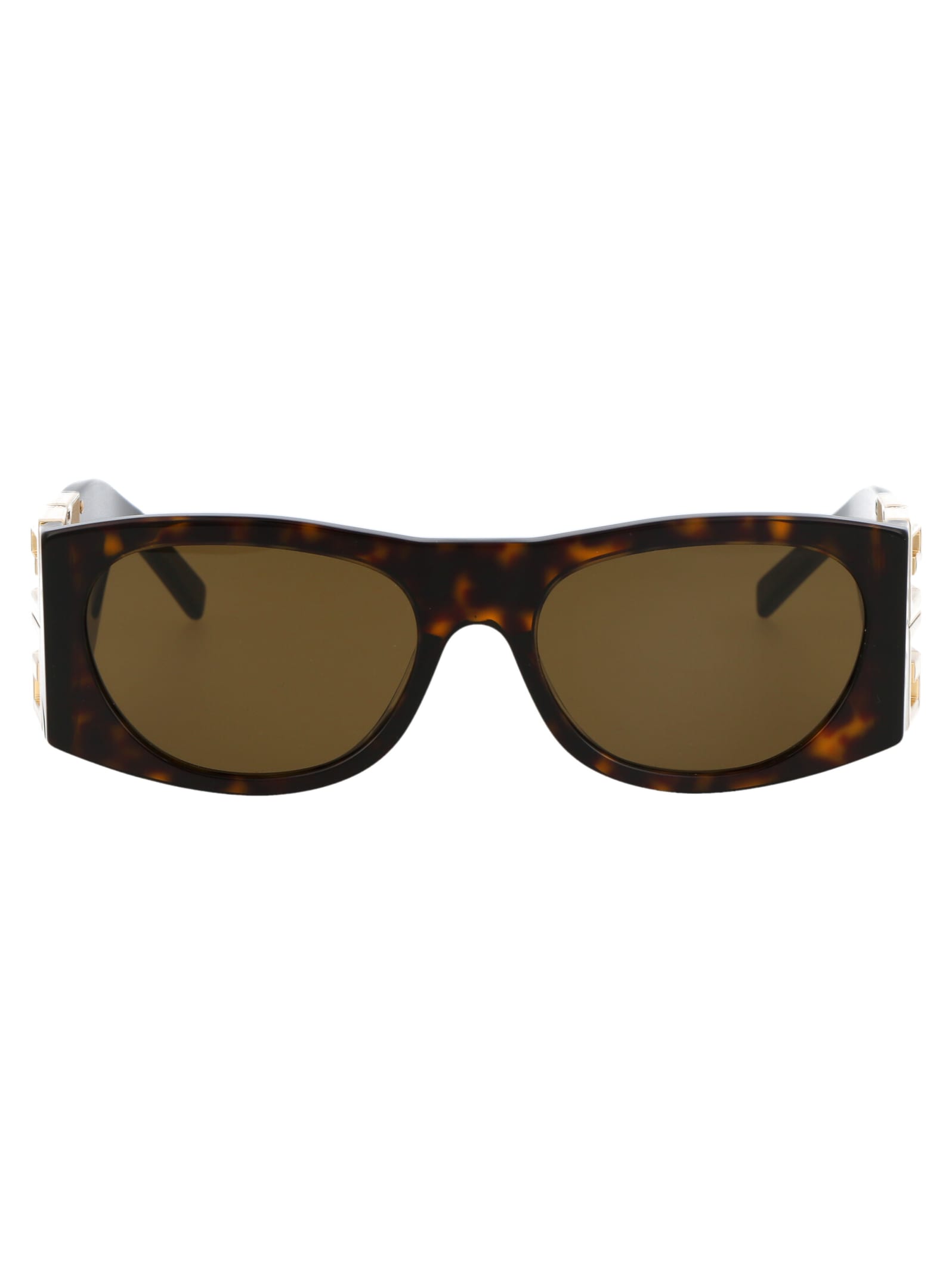 Givenchy 4g Sunglasses In 52j Dark Havana / Roviex