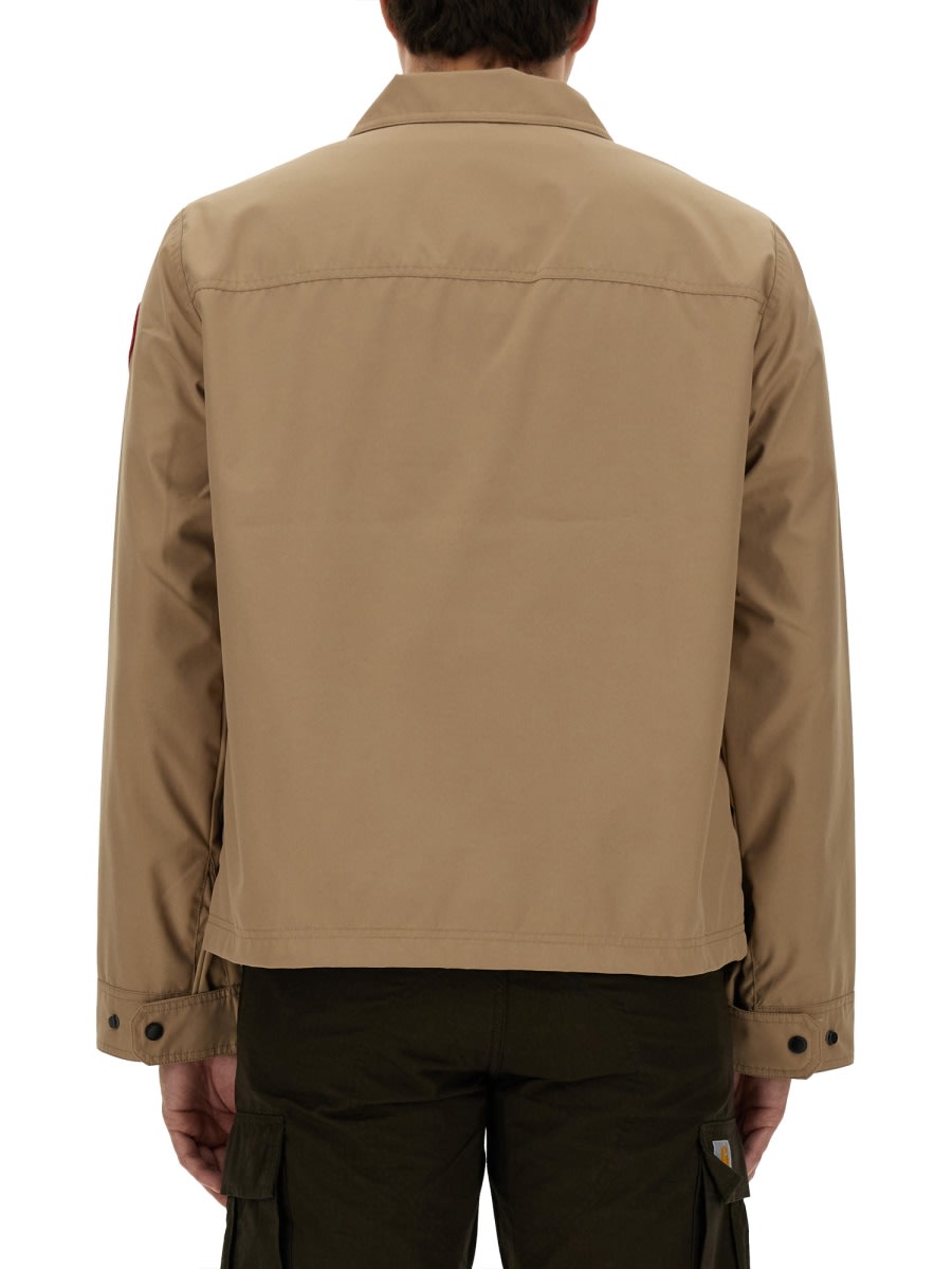 Canada Goose Jacket With Logo In Beige