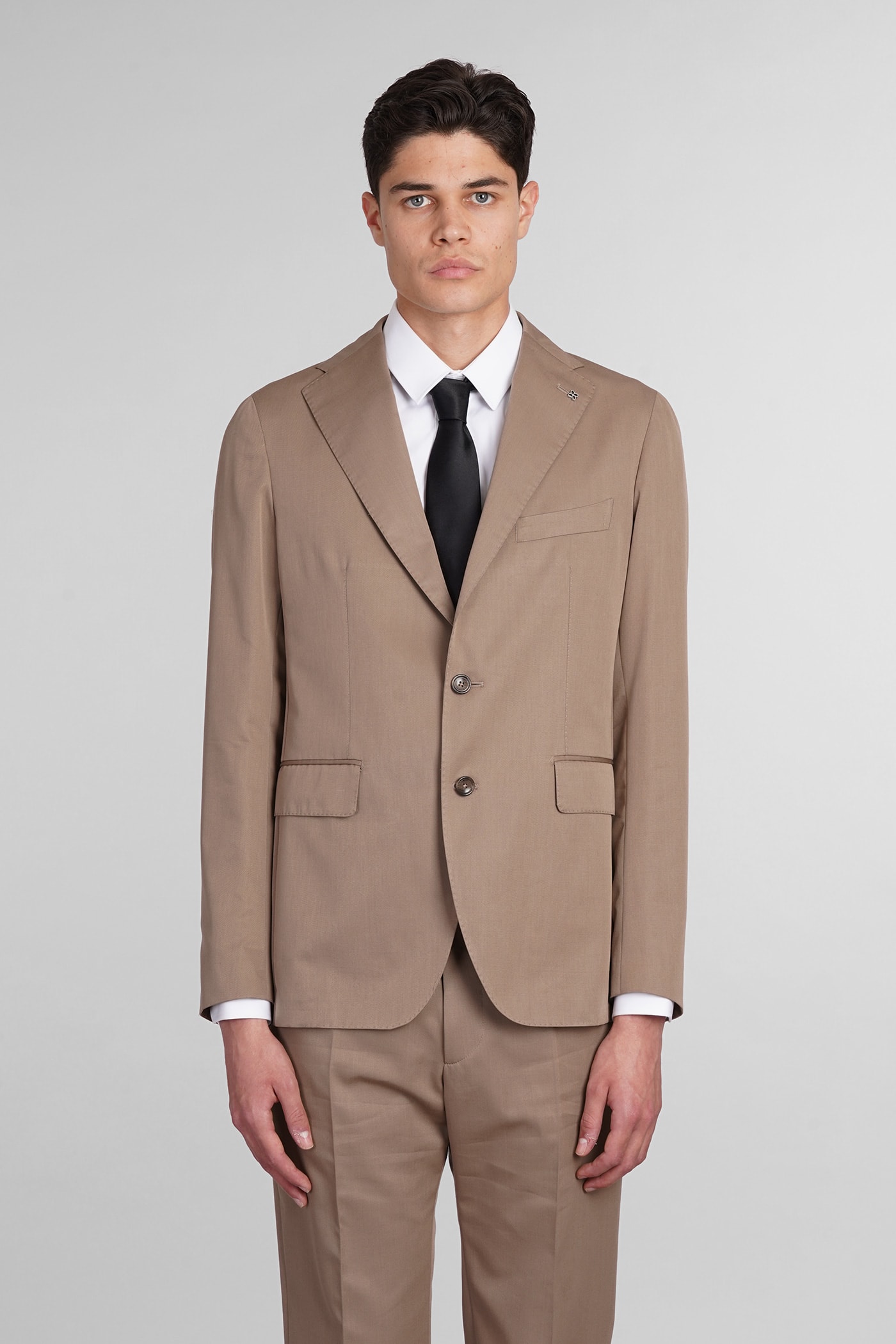 Tagliatore 0205 2smc22b01 In Beige Cotton