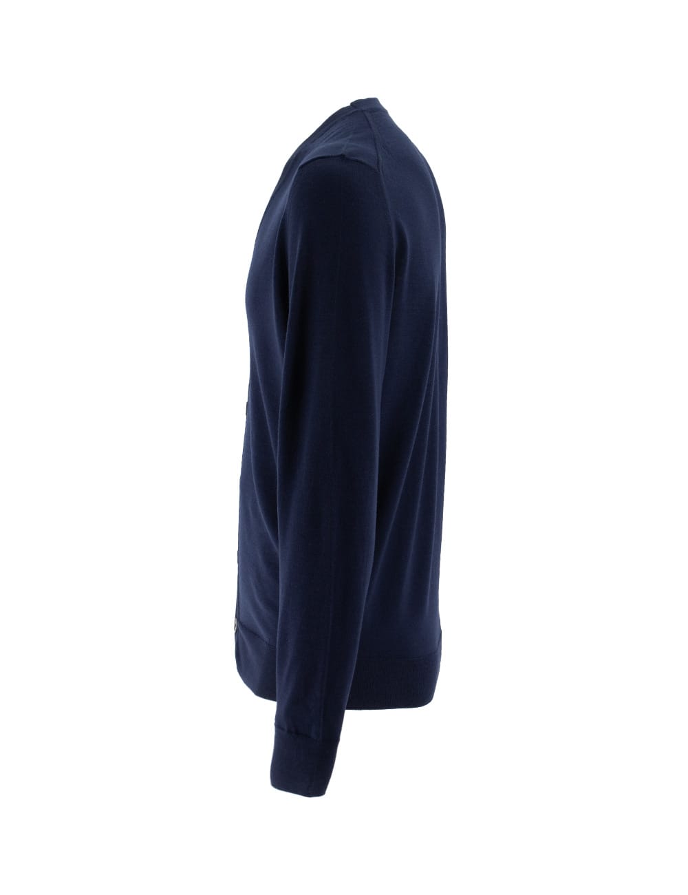 Shop Drumohr Cardigan In Blu Navy