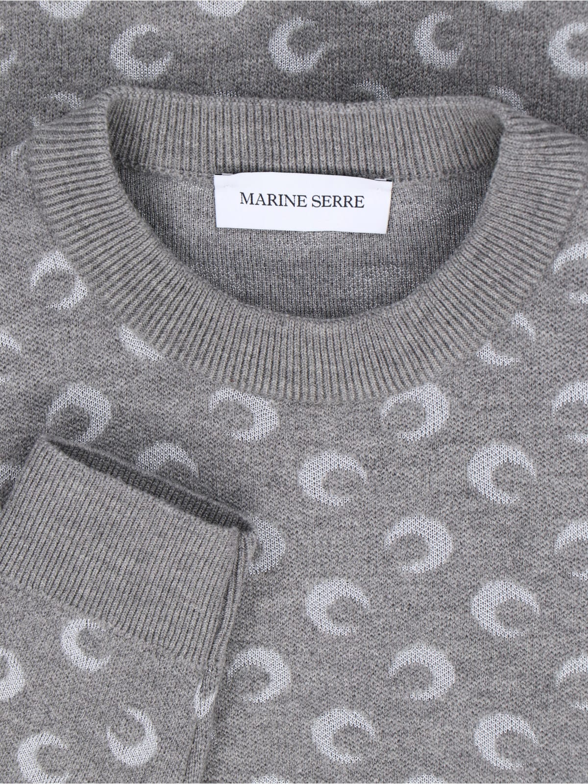 Marine Serre Moon Logo Sweater In Multi