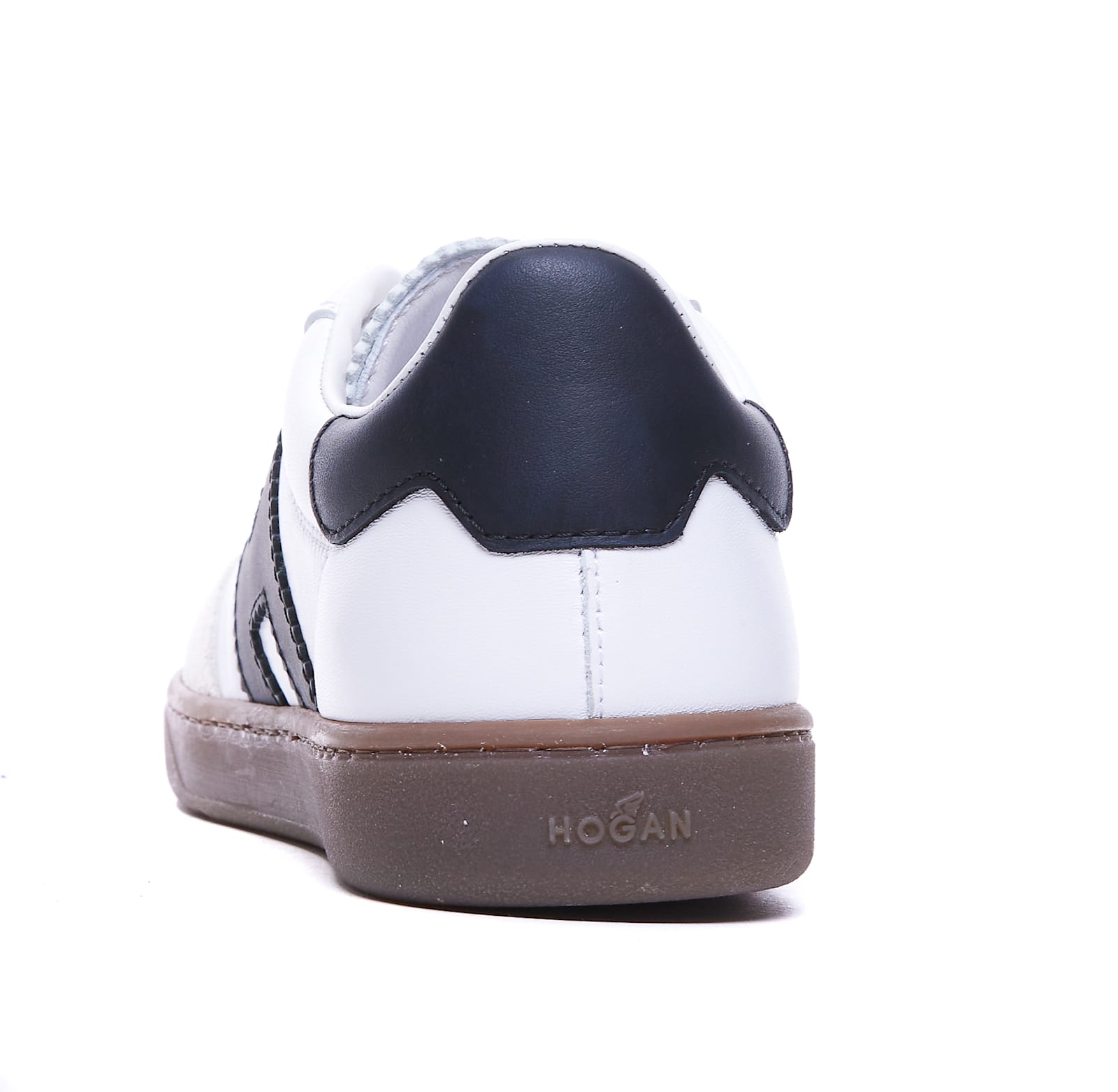 スニーカー HOGAN WHITE AND BLACK LEATHER SNEAKERS Hogan White And Black Sneakers | ModeSens