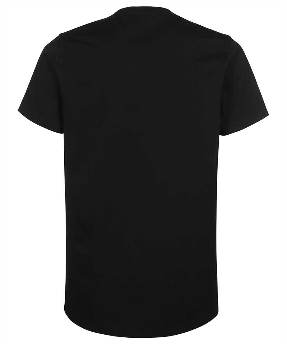Maharishi Printed Cotton T-shirt In Black