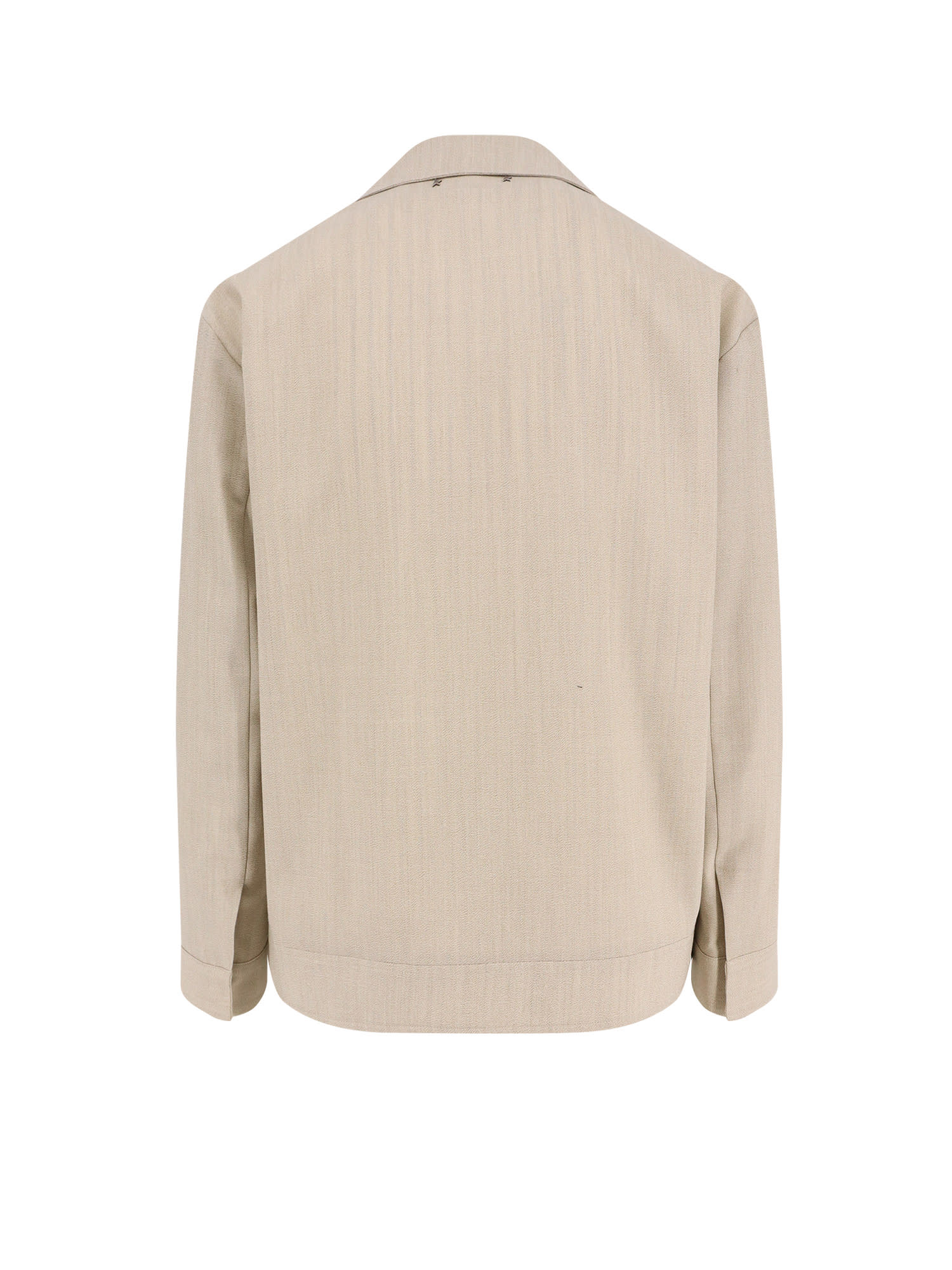 Golden Goose 'luter' Wool-blend Coach Jacket