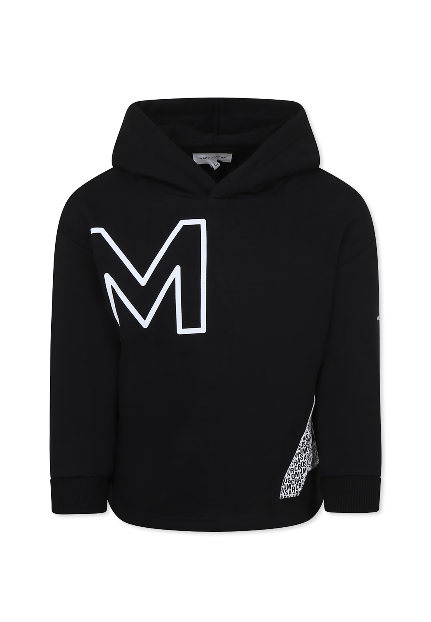 Marc Jacobs Black Sweatshirt For Boy With Logo In Black