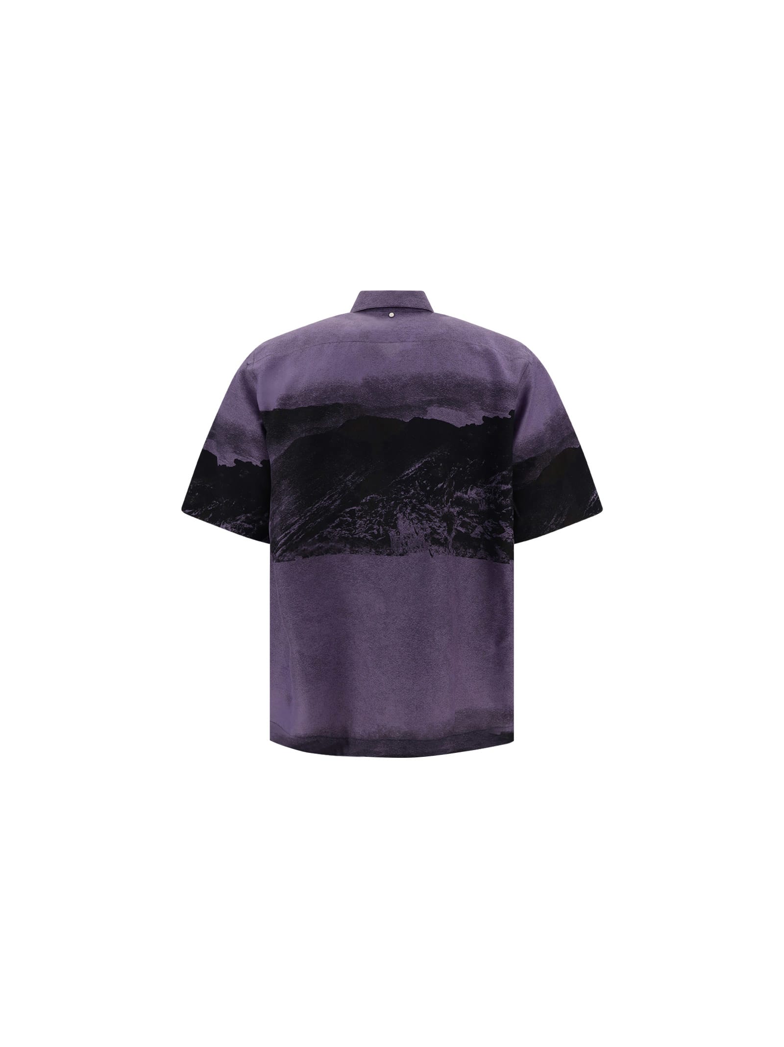 Oamc Kurt Floral Shirt In Purple | ModeSens