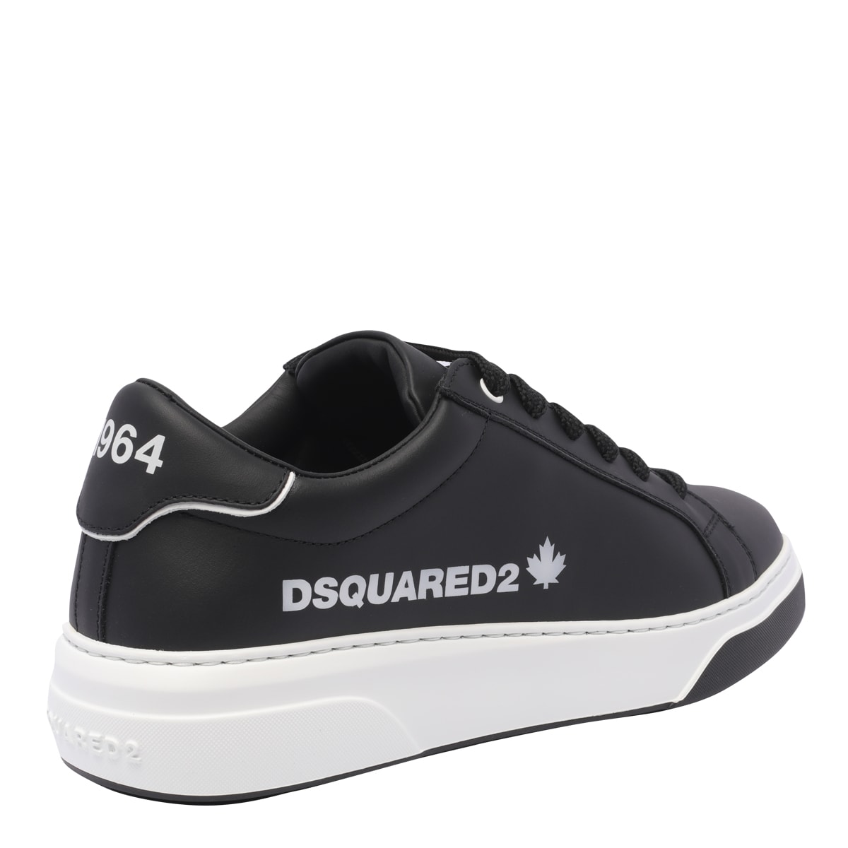 Shop Dsquared2 Bumper Sneakers In Black