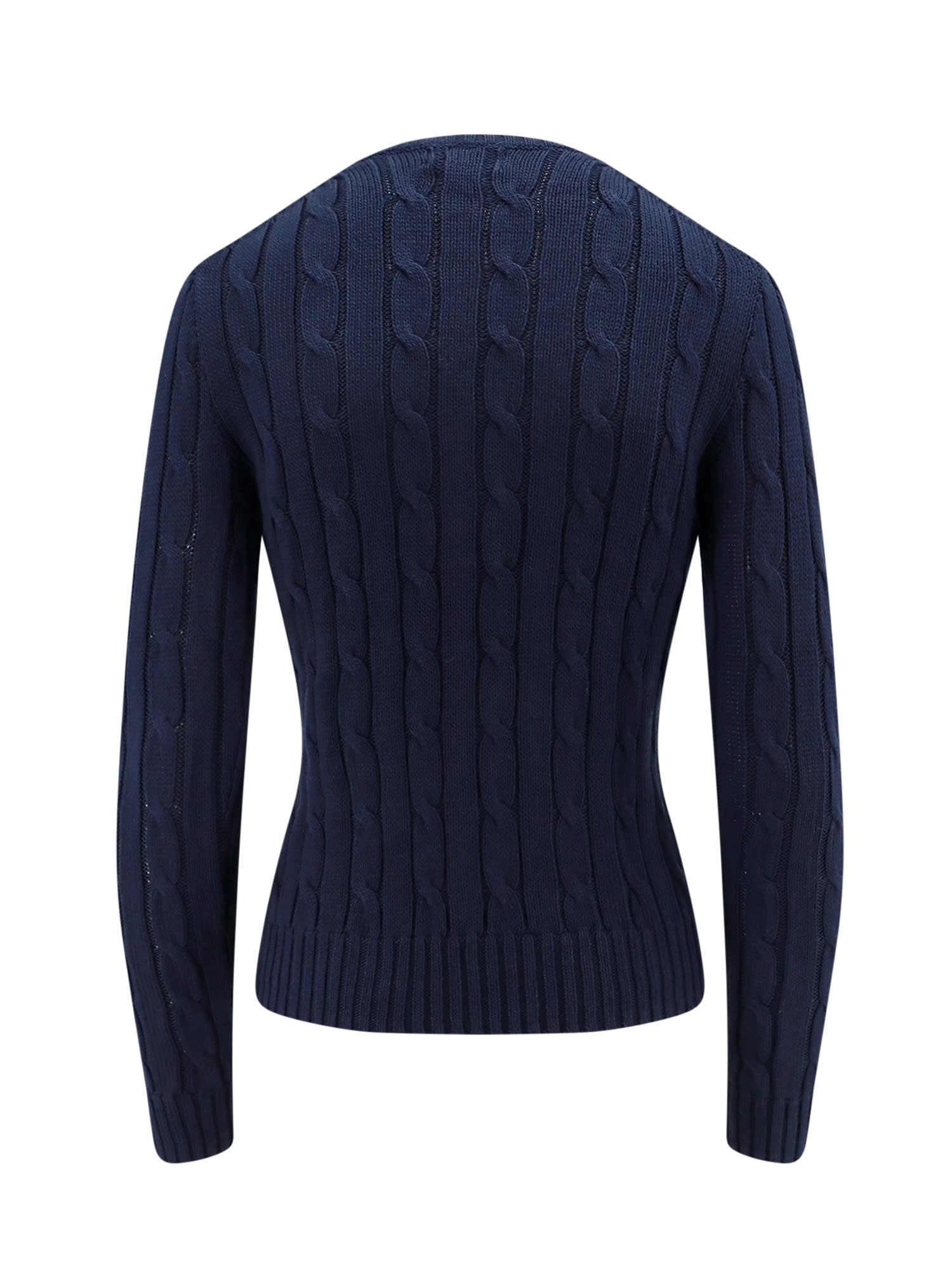 Shop Polo Ralph Lauren Sweater In Hunter Navy