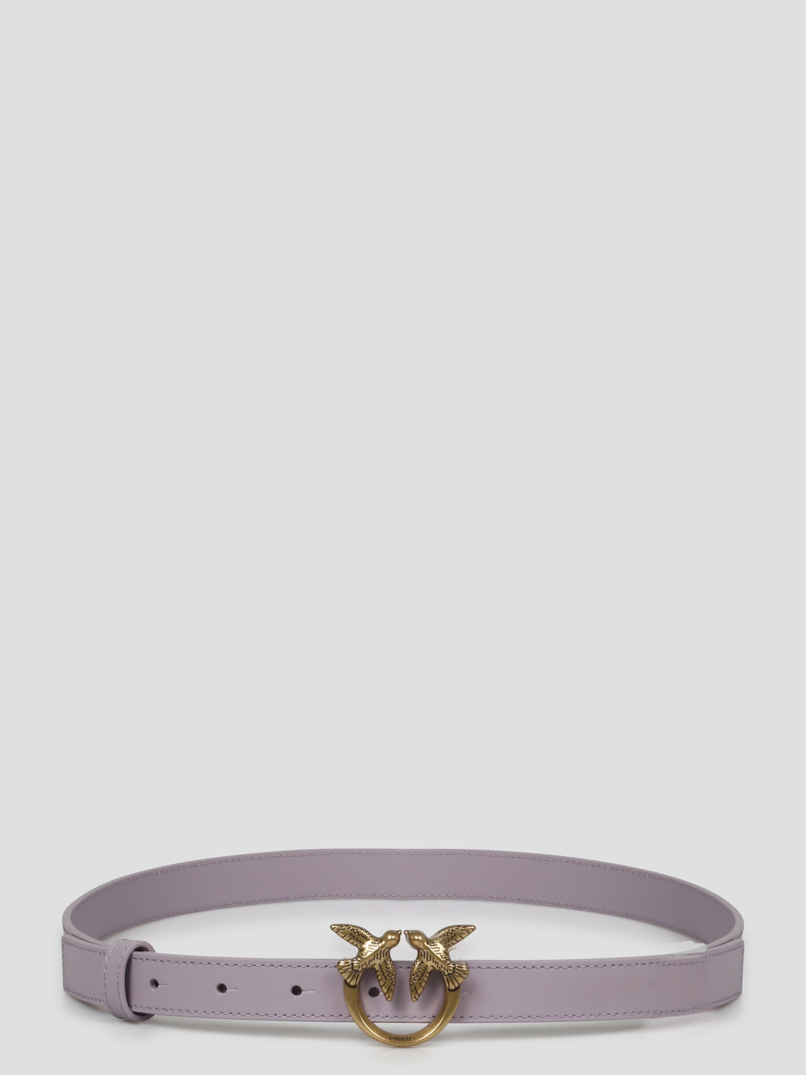 Pinko Love Berry Belt In Pink & Purple
