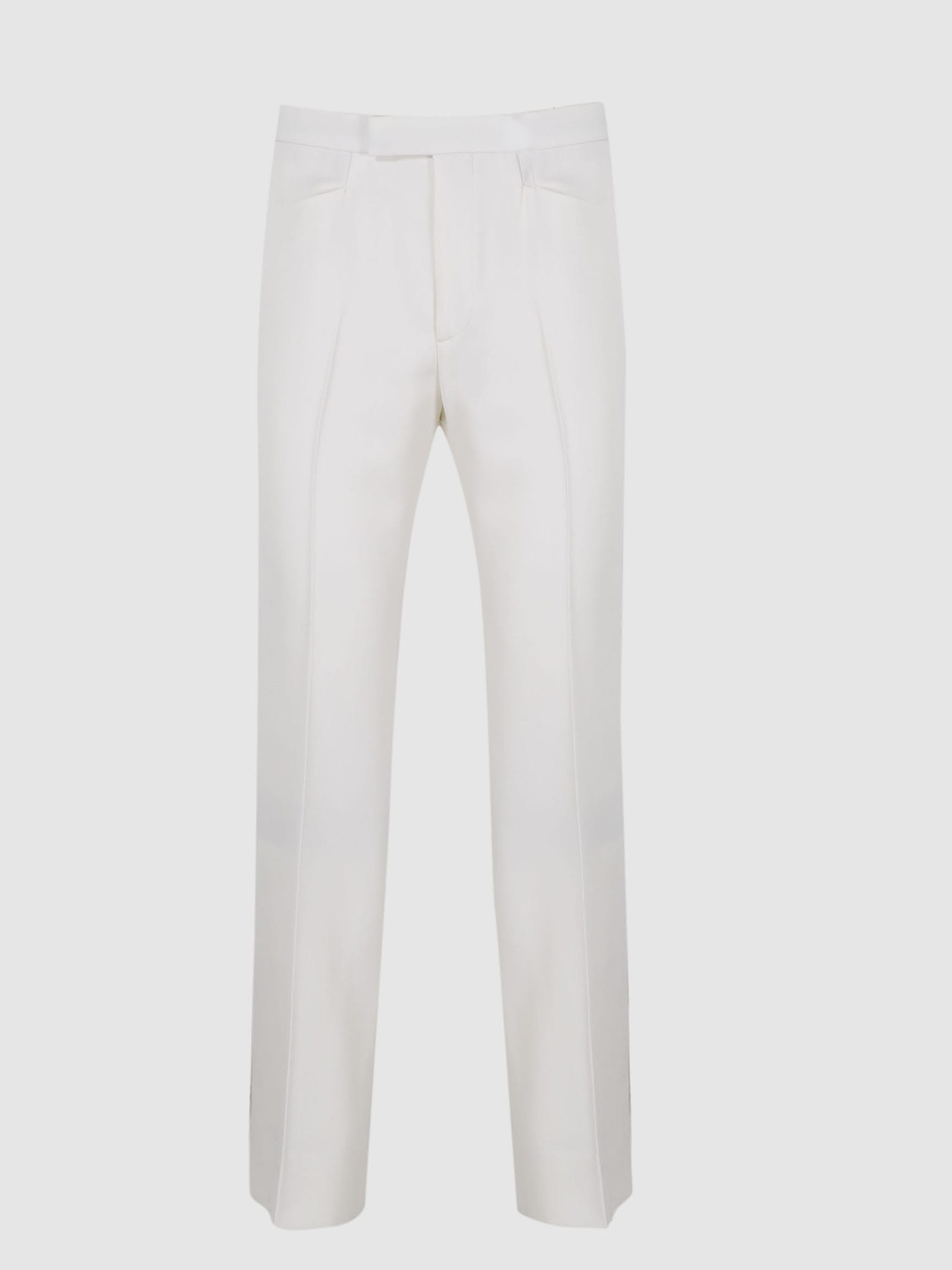 Gucci Satin Profiles Tailored Trousers