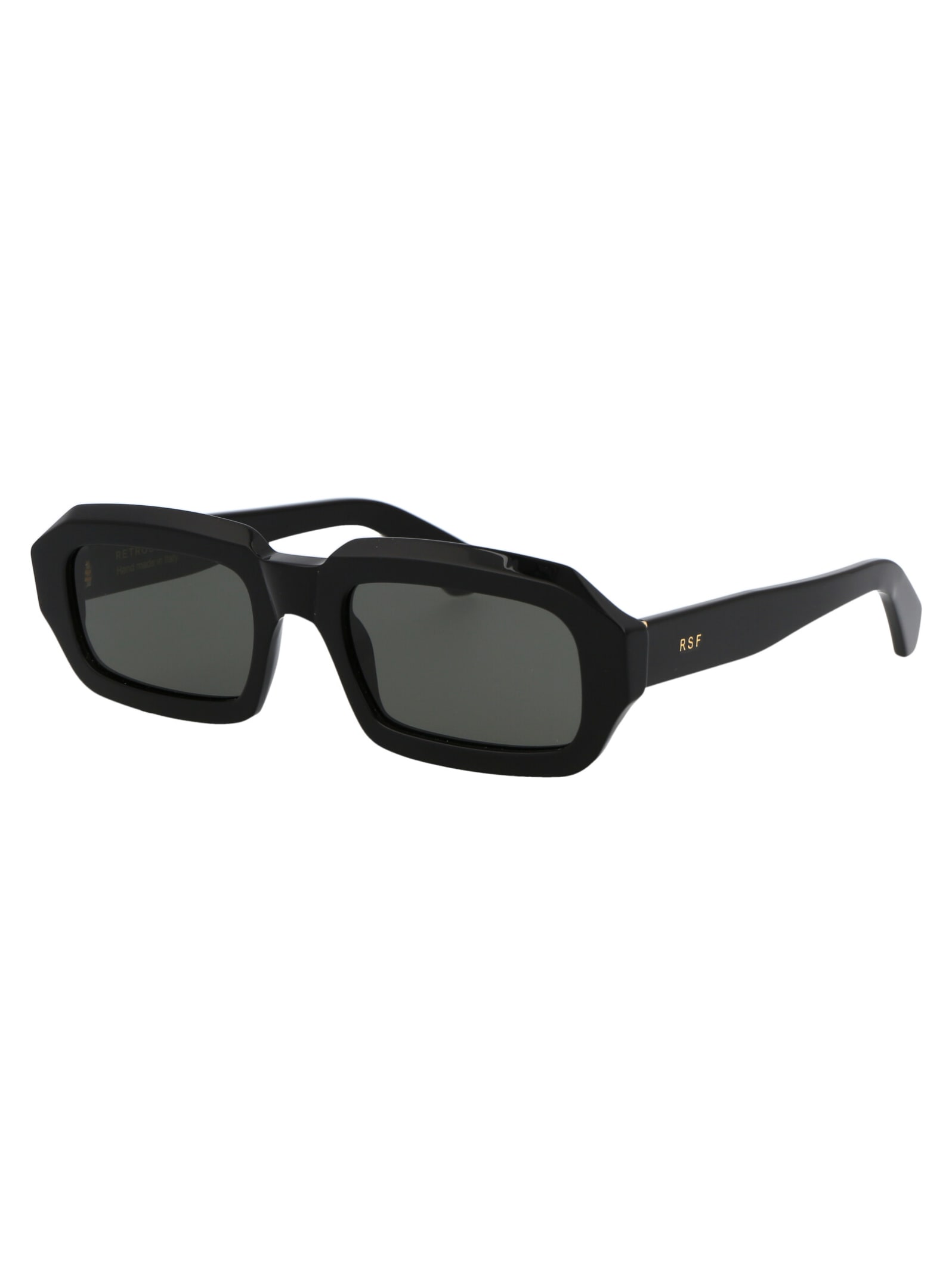Shop Retrosuperfuture Fantasma Sunglasses In Black