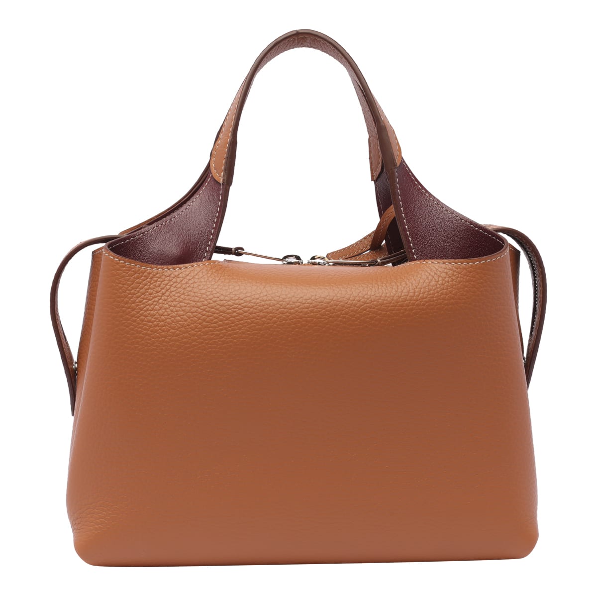 Shop Tod's Florida Bauletto Bag In Brown