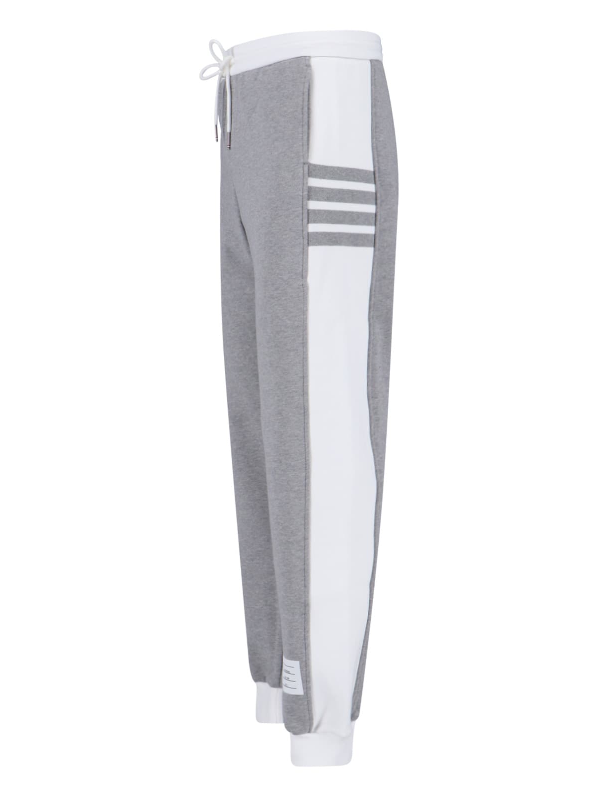 Thom Browne 4-bar Track Pants In Gray