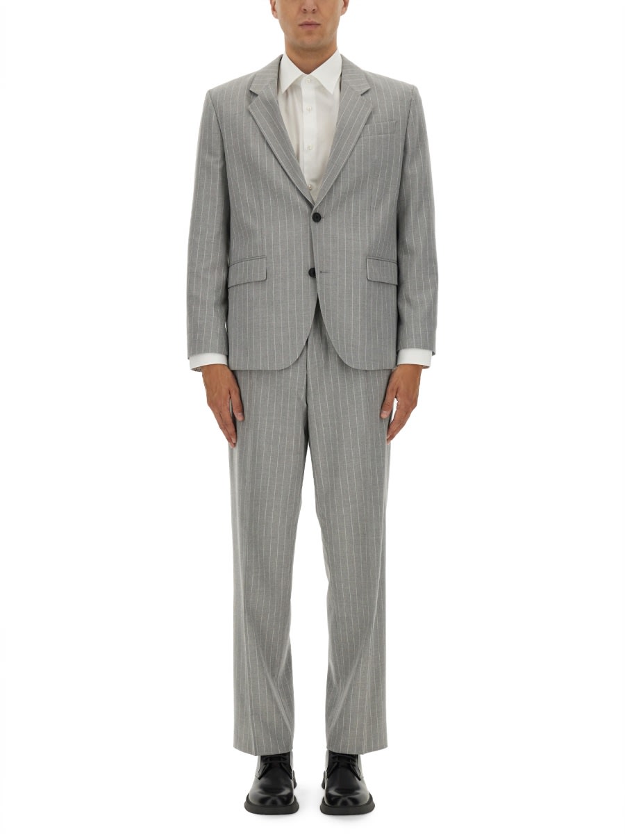 Hugo Boss Slim Fit Suit With Striped Pattern Hugo Boss Slim Fit Suit With Striped Pattern