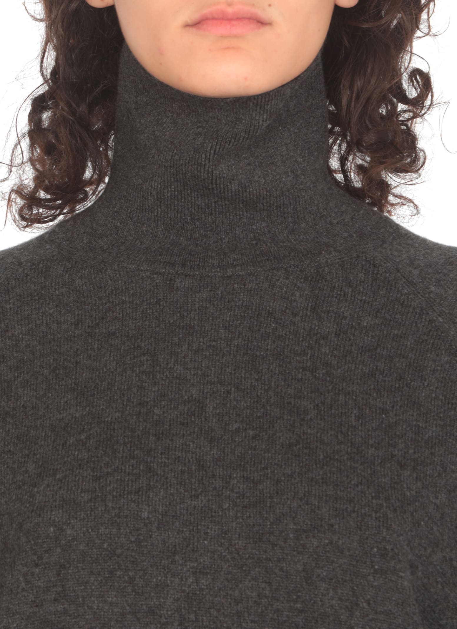 Shop Khaite Cashmere Sweater In Grey