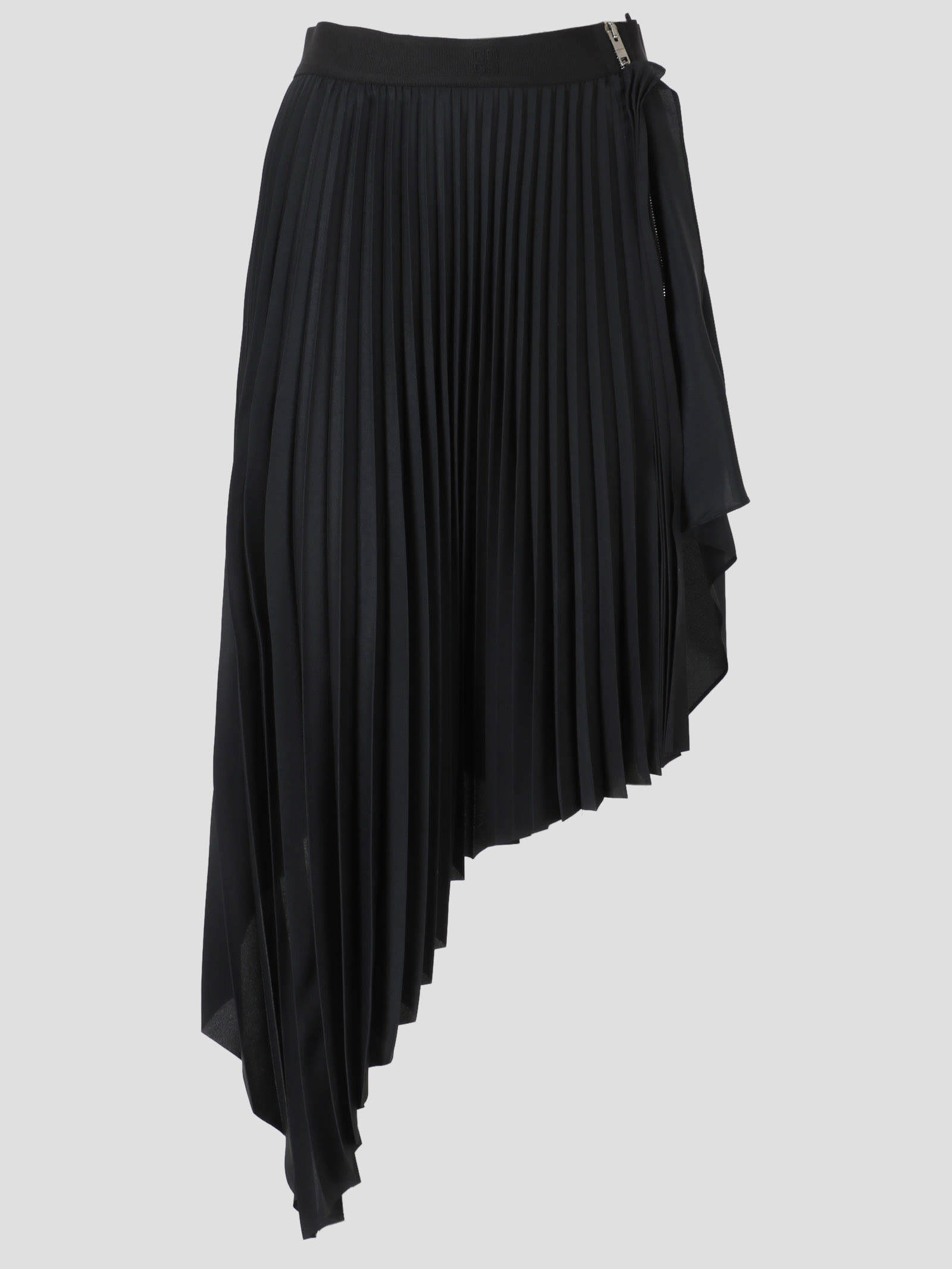 Givenchy Asymmetric Midi Skirt