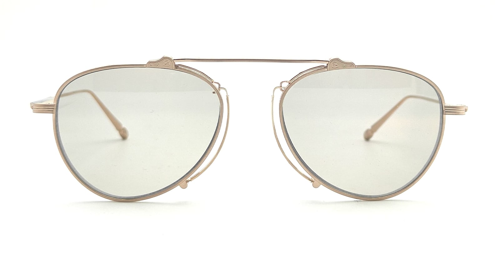 M3130 - Brushed Gold / Cafe Grey Sunglasses