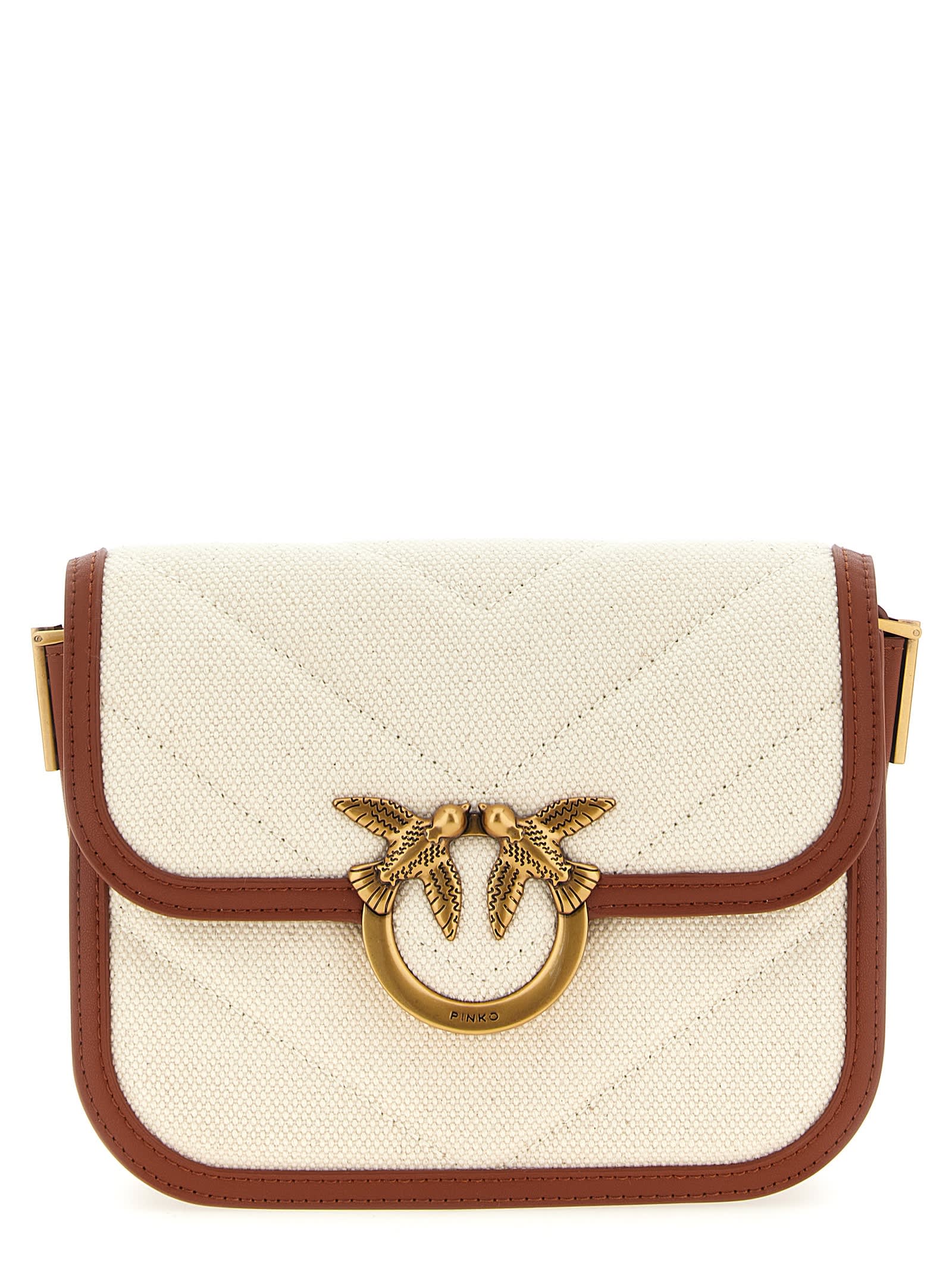 Pinko Love Bag Small Shoulder Bag In Black