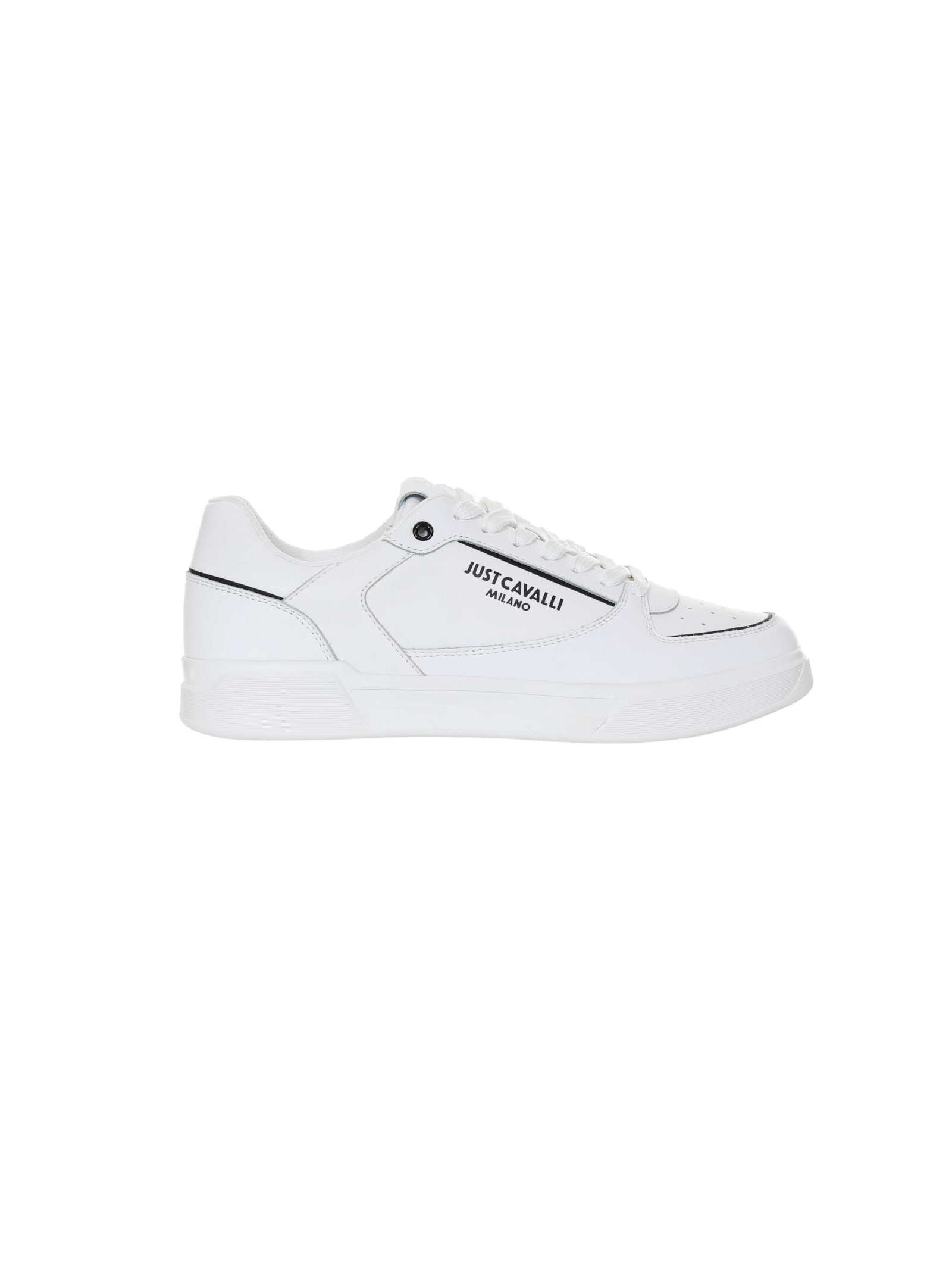 Just Cavalli Sneakers In White