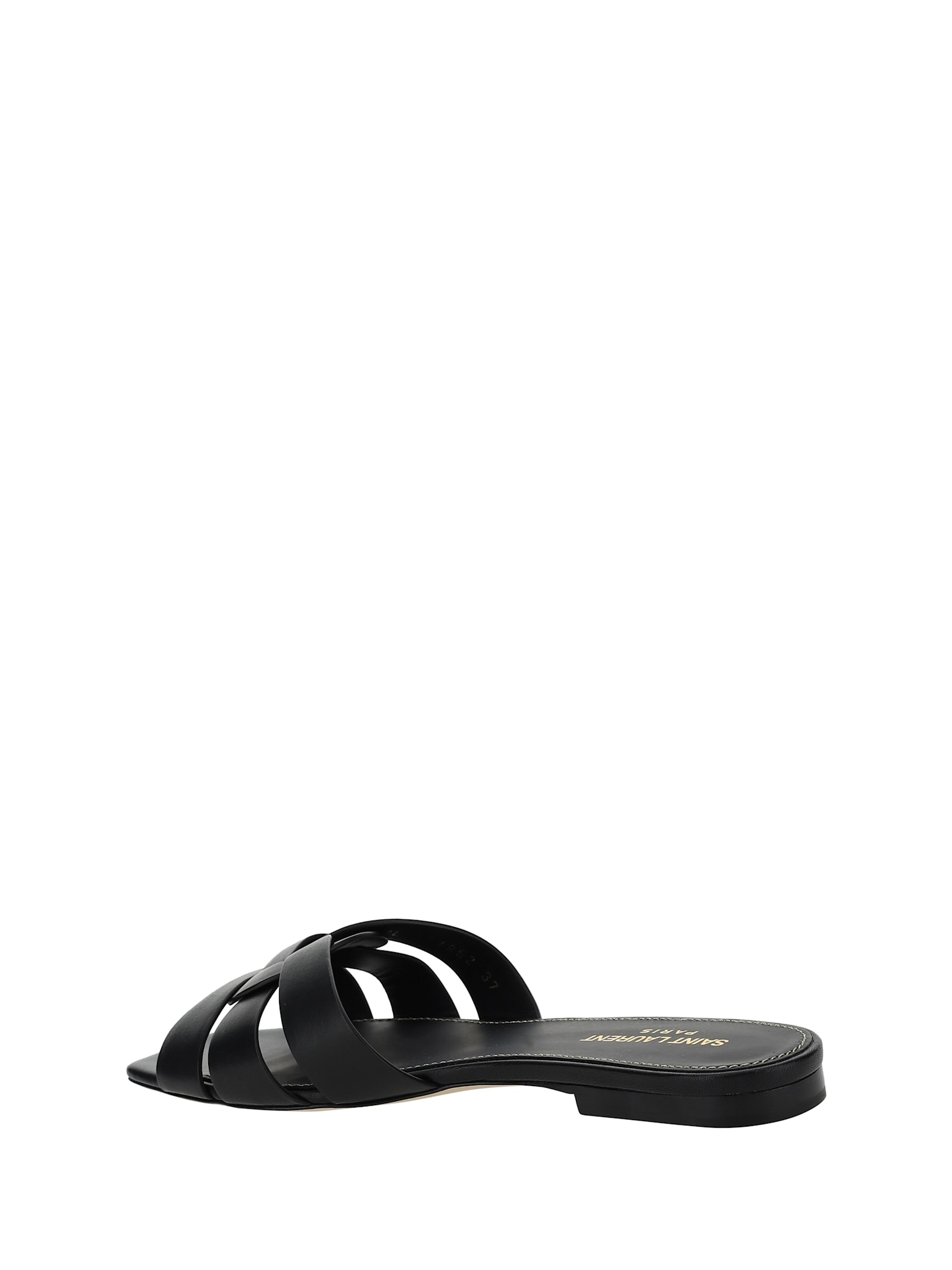 Saint Laurent Sandals In Black