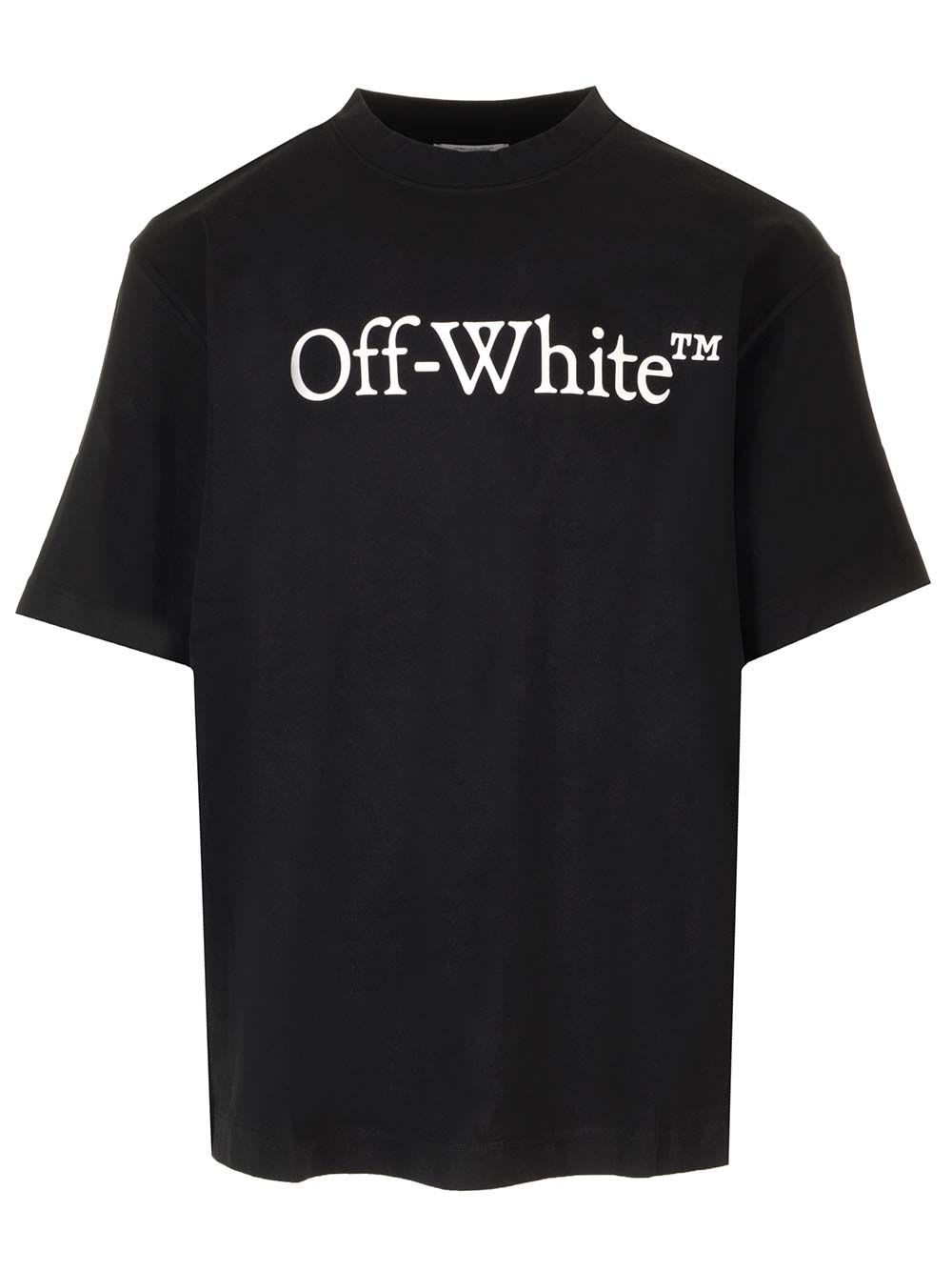 Shop Off-white Skate T-shirt In Black White