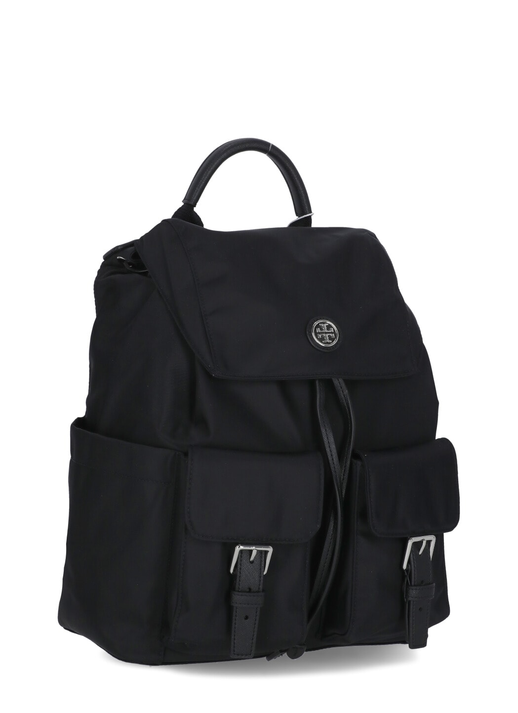 Shop Tory Burch Virginia Backpack In Black