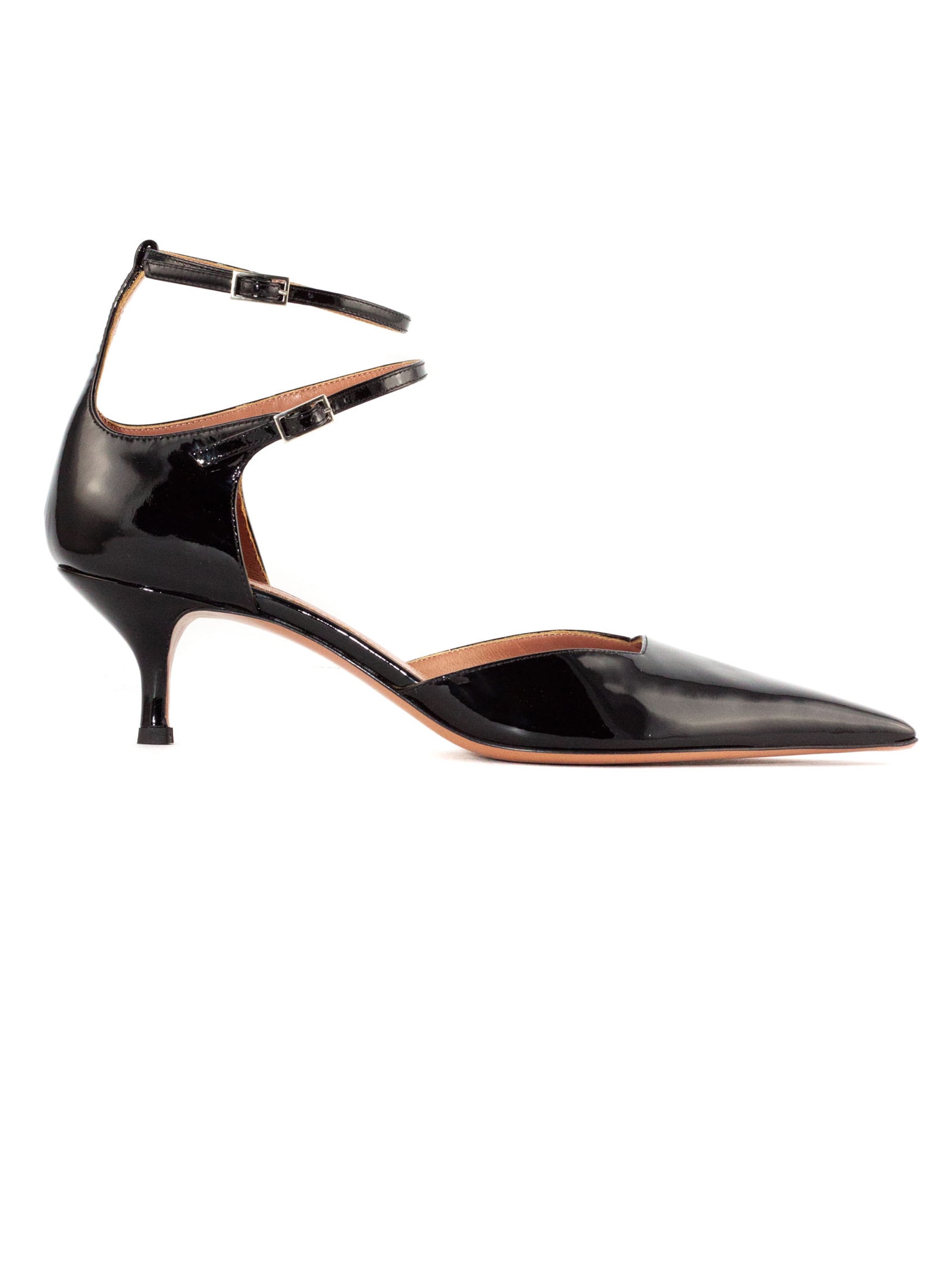 Black Patent Leather Erin Pumps