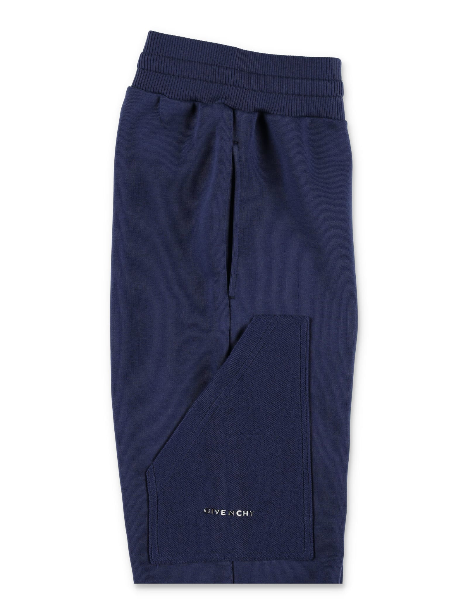 Shop Givenchy Jogging Pants In Blue