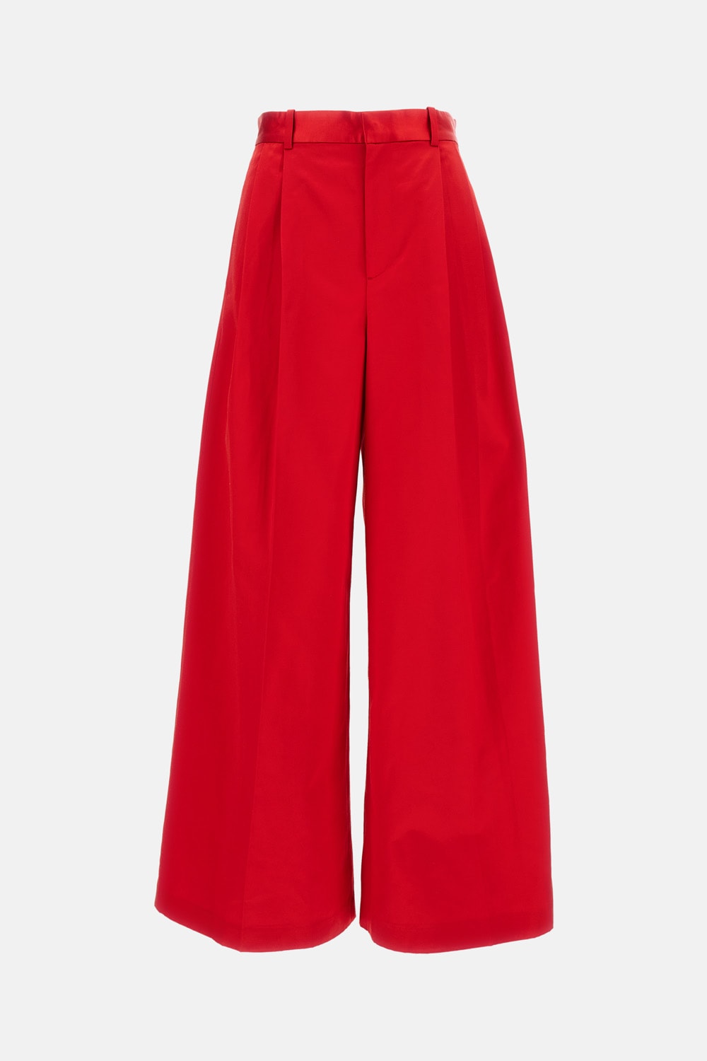 Polo Ralph Lauren Flat Trousers In Red