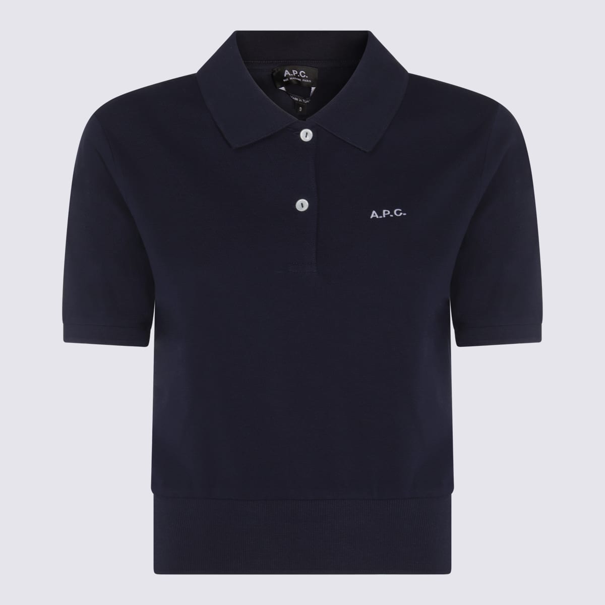 A. P.C. Dark Navy Cotton T-shirt
