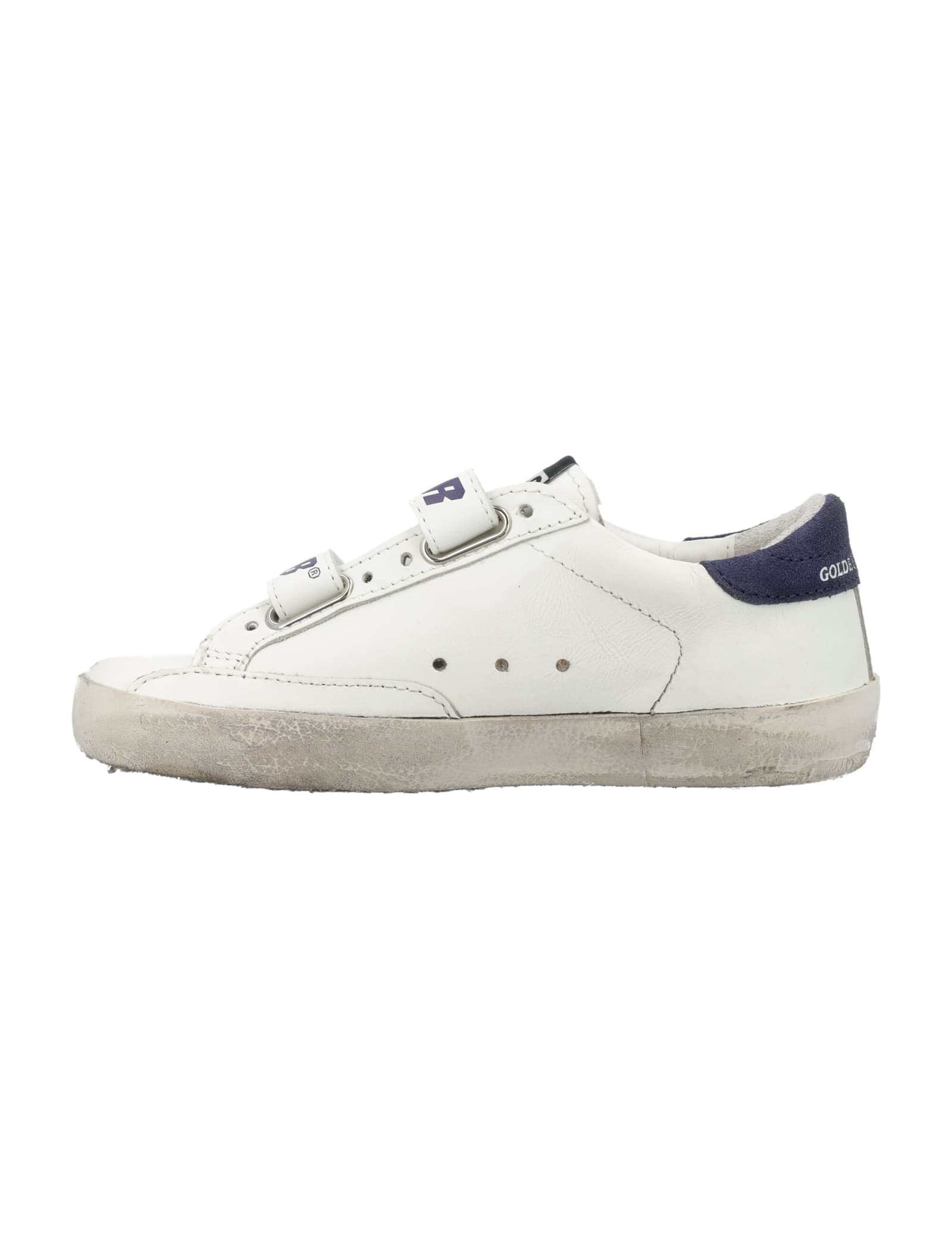 Golden Goose Kid - Old School In White