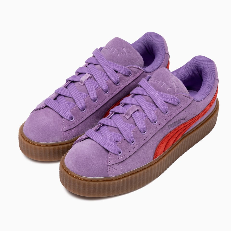 Puma Fenty Creeper Phatty Kids Sneaker Lavender Alert / Burnt Red