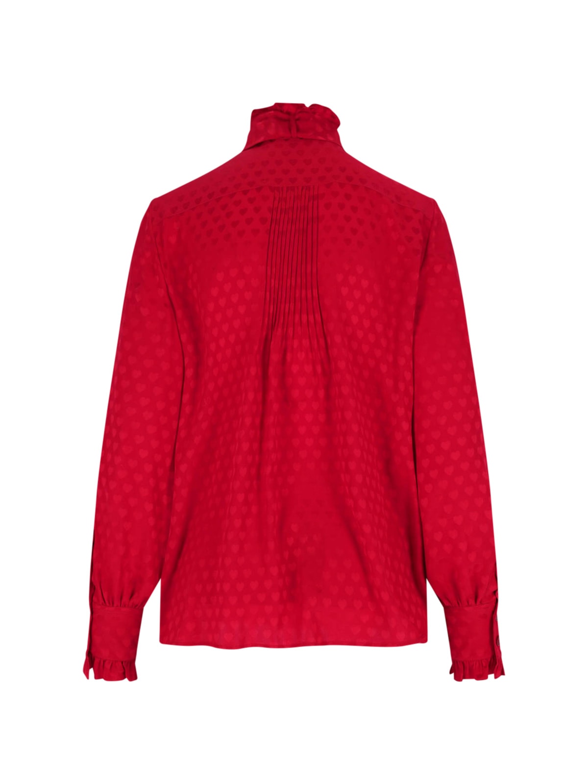 Valentino Schluppenbluse La Cour De Caur Aus Seide In Red