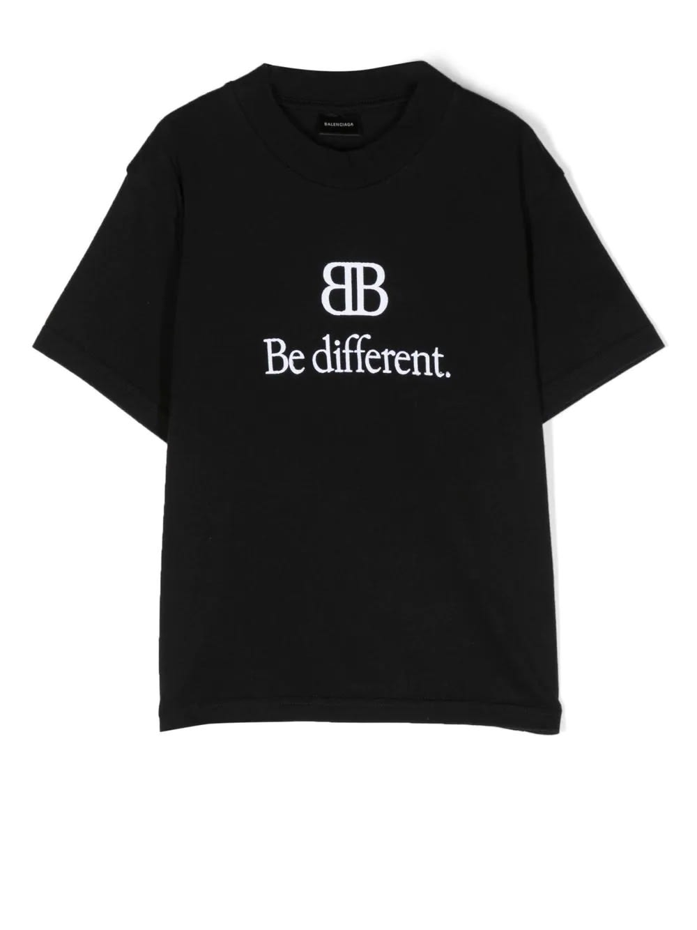 Balenciaga Black Bb Be Different T-shirt