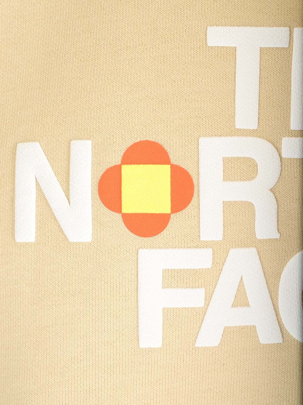 Shop The North Face Tnf X Yinka Ilori Crewneck Sweatshirt In Beige