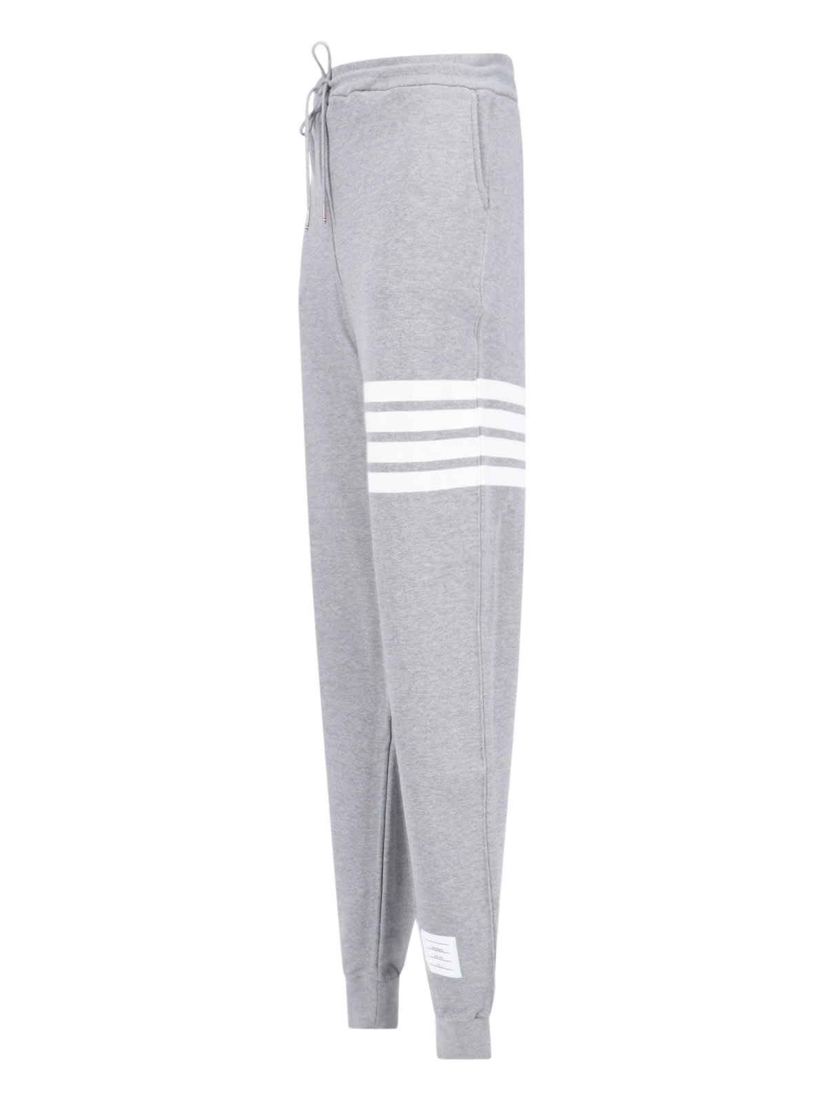 Shop Thom Browne 4-bar Track Pants In Gray