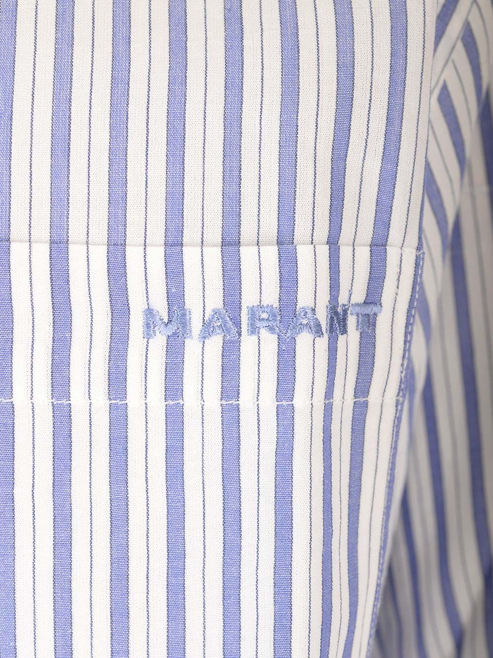 Shop Isabel Marant Jasolo Shirt In Light Blue