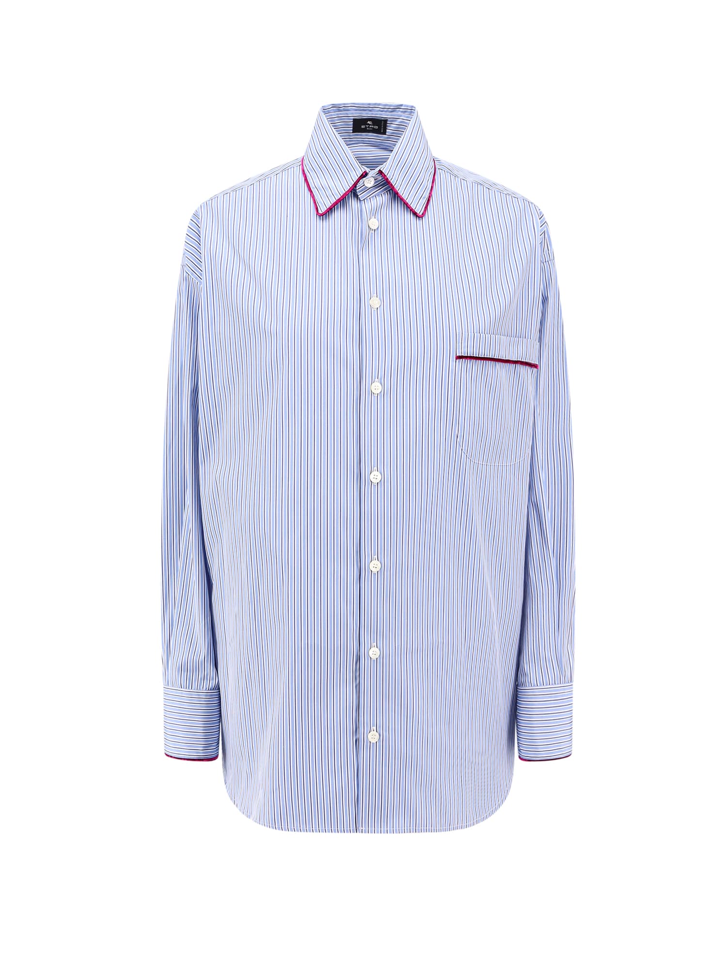 Shop Etro Shirt In Blue