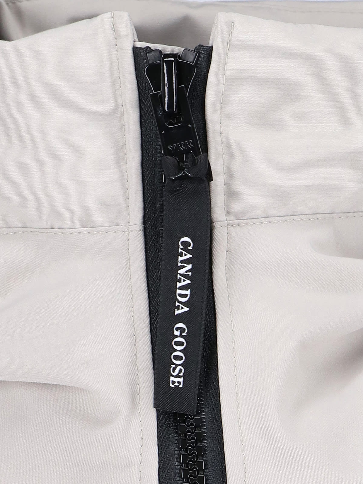 Shop Canada Goose Jacket In Cream