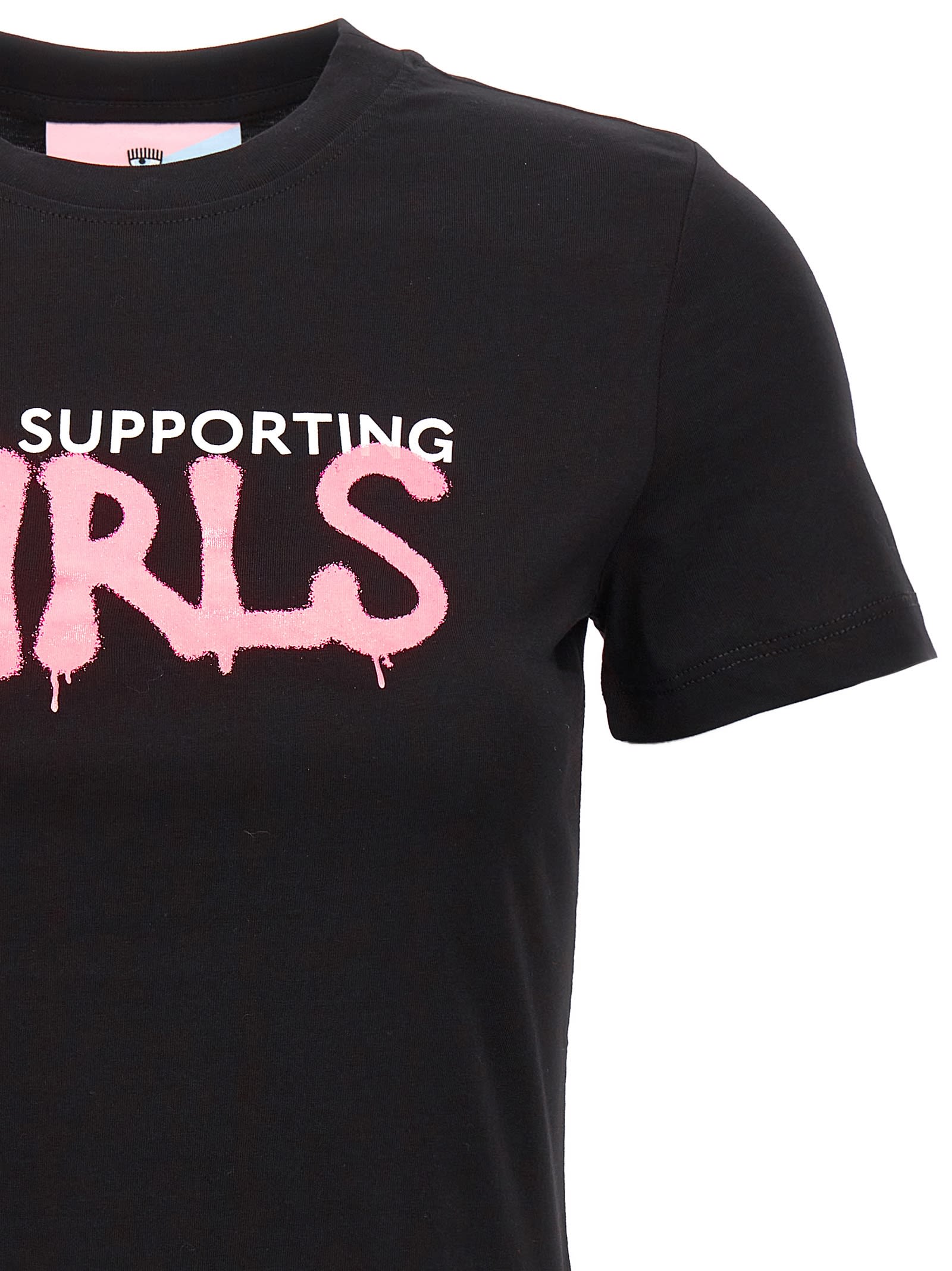 CHIARA FERRAGNI GIRLS SUPPORTING GIRLS T-SHIRT 