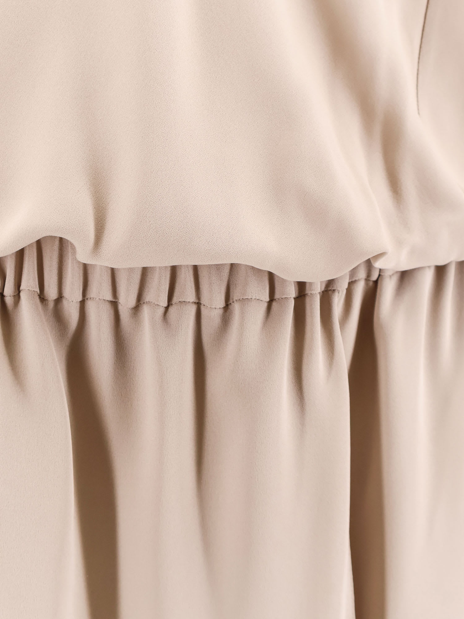 Shop Giorgio Armani Dress In Beige