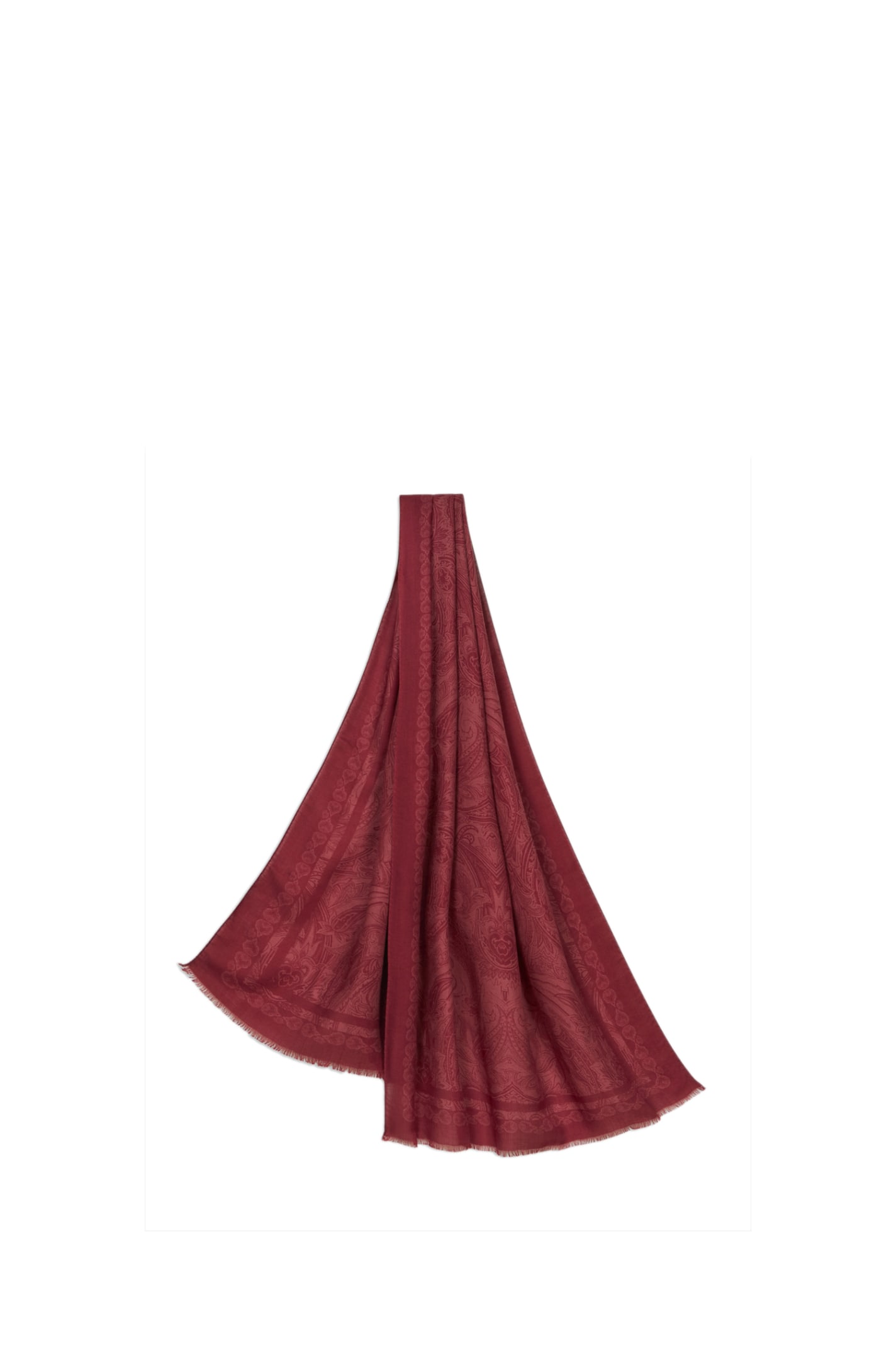 Shop Etro Scarves In Red