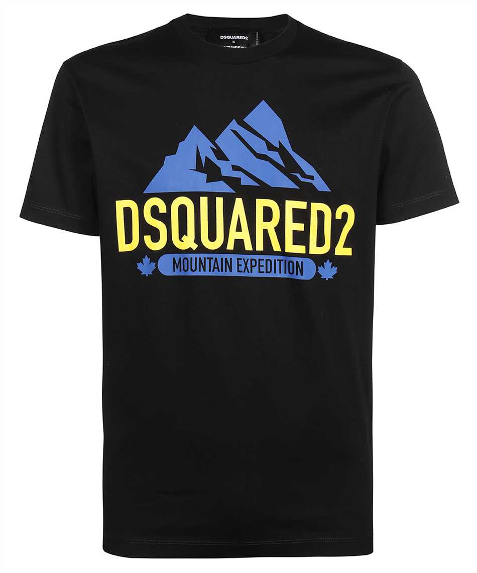 Dsquared2 Man T-shirt Black Size 3xl Cotton In Black
