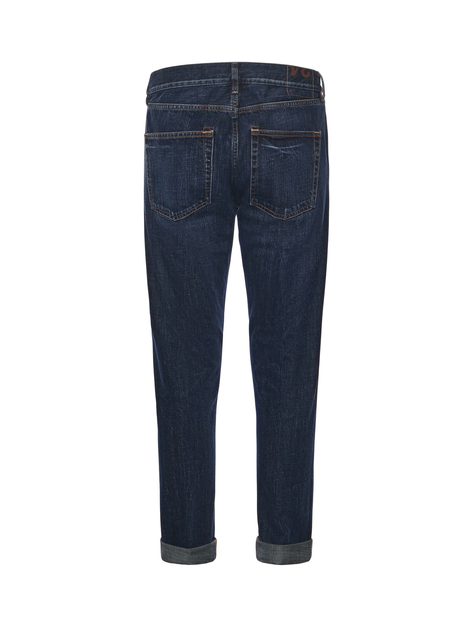 Dondup Cotton Skinny Jeans In Blue