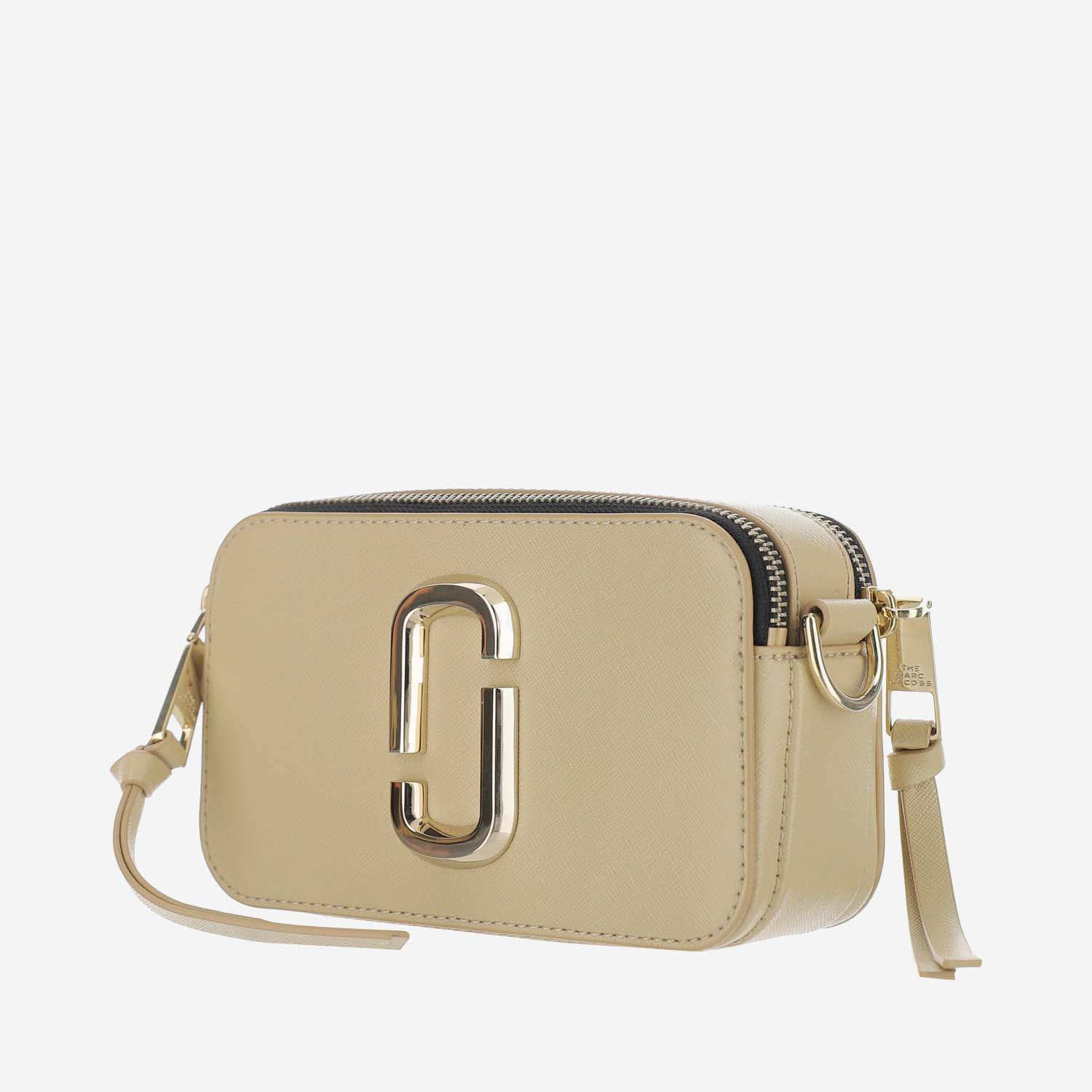 Shop Marc Jacobs Snapshot Camera Bag In Beige