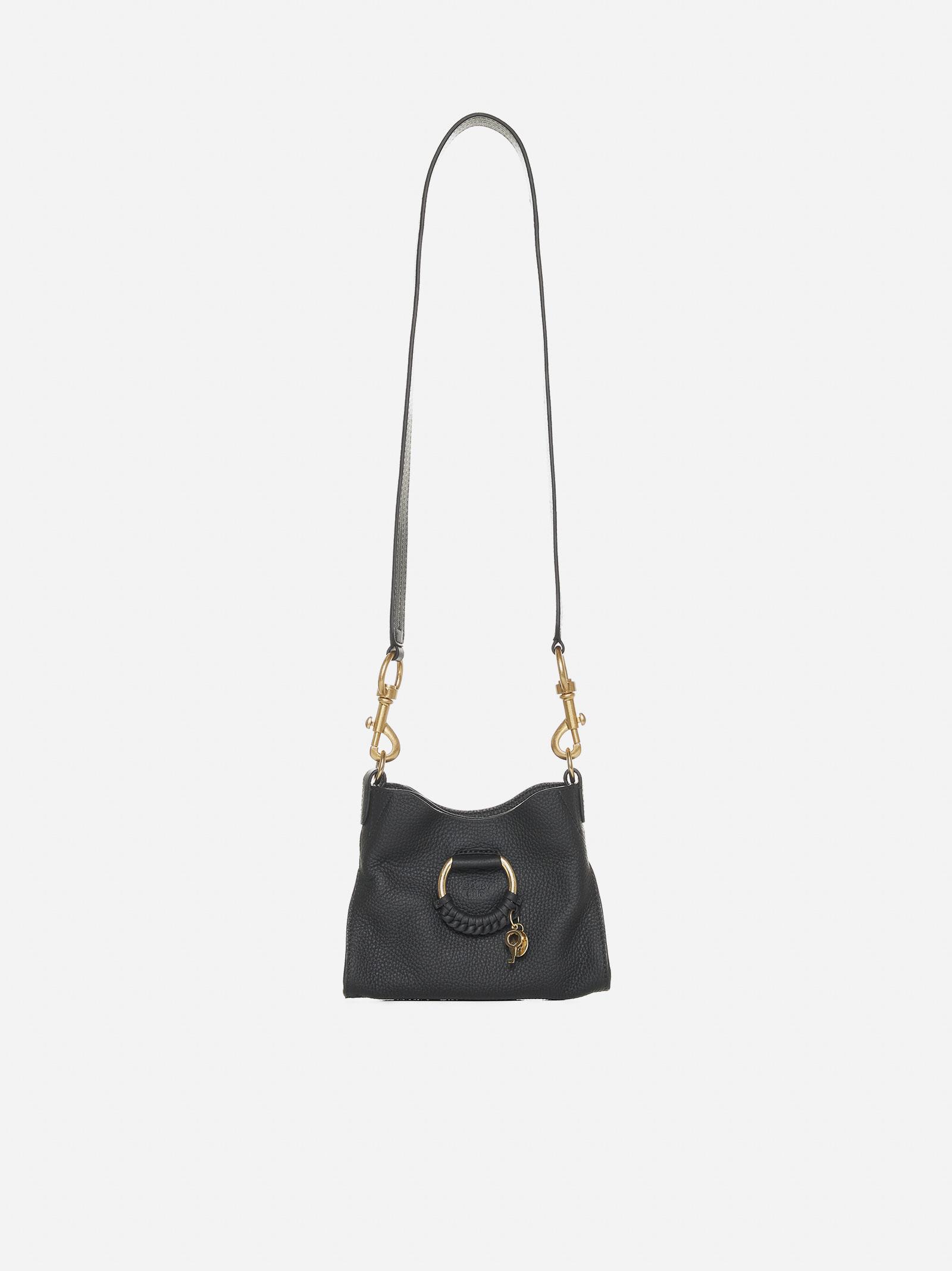 Shop See By Chloé Joan Leather Crossbody Bag In Black