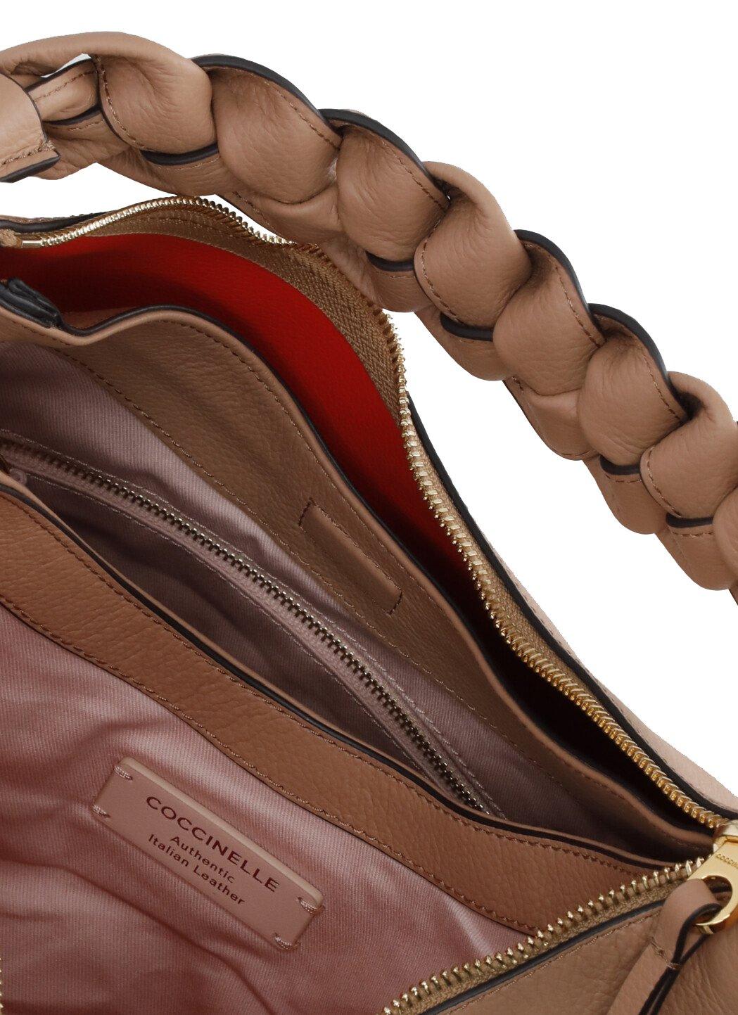 Coccinelle Braided Handle Shoulder Bag